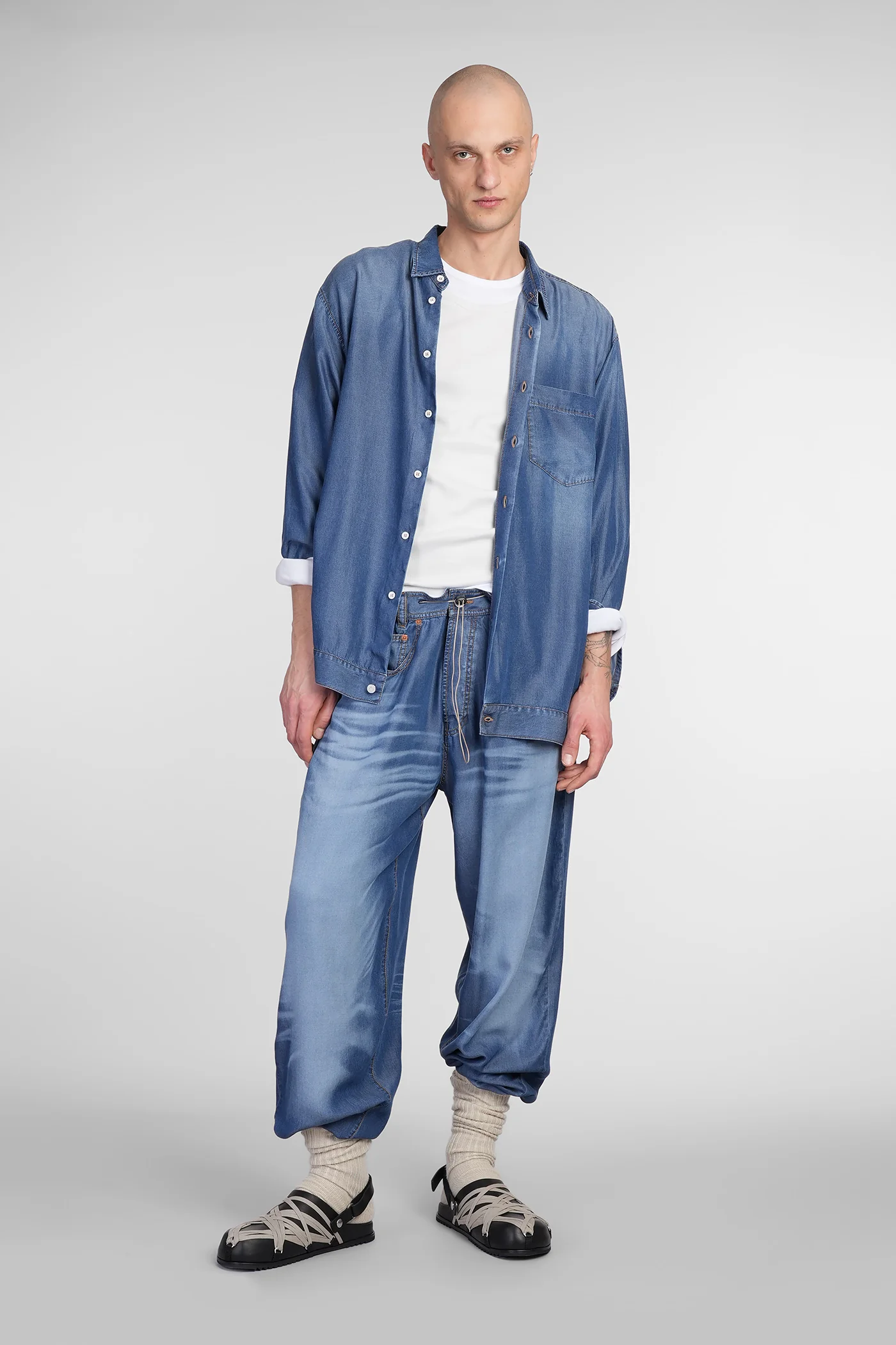 Shirt in blue denim - Image 2