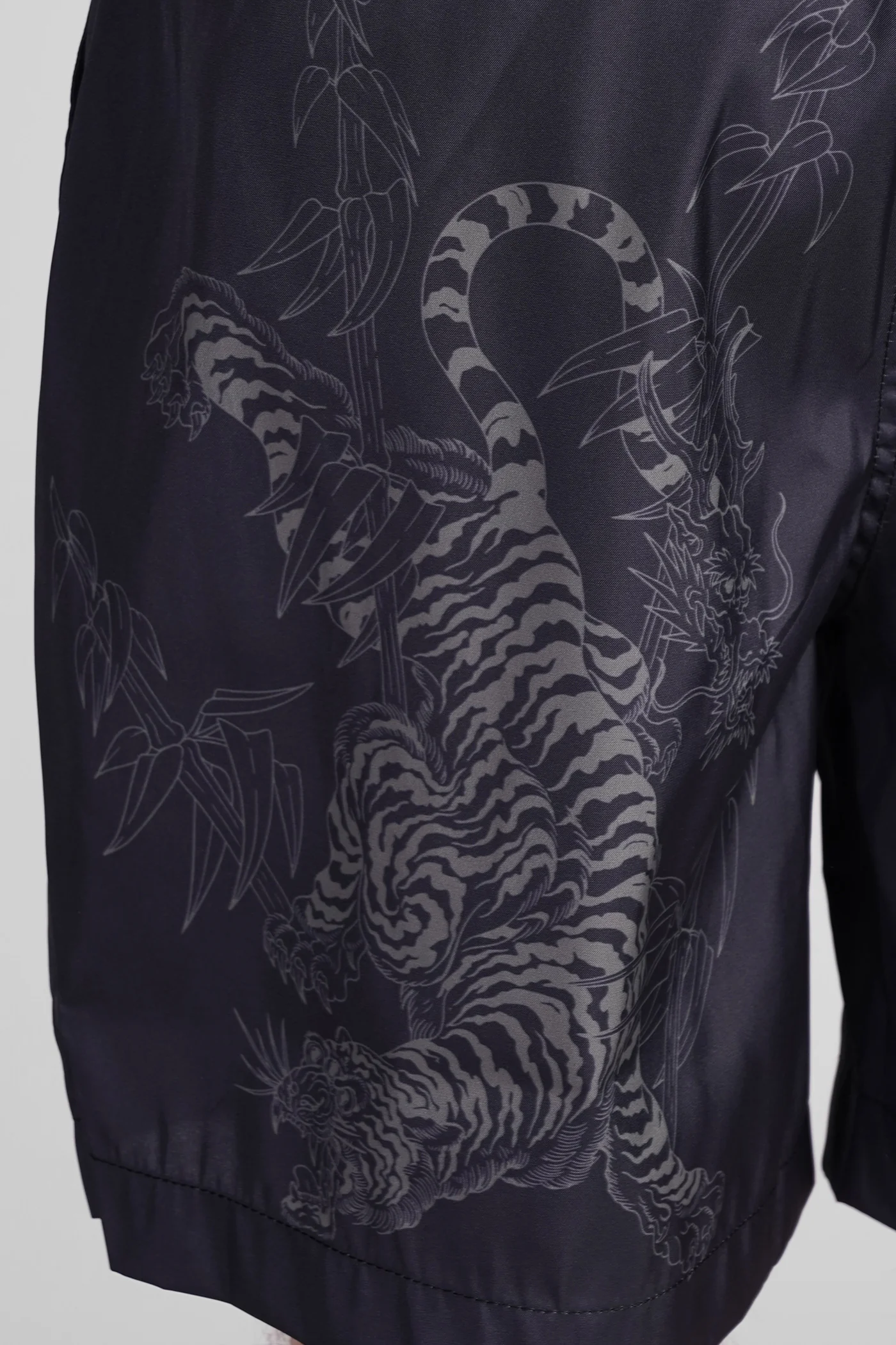 Beachwear in black polyester - Image 4