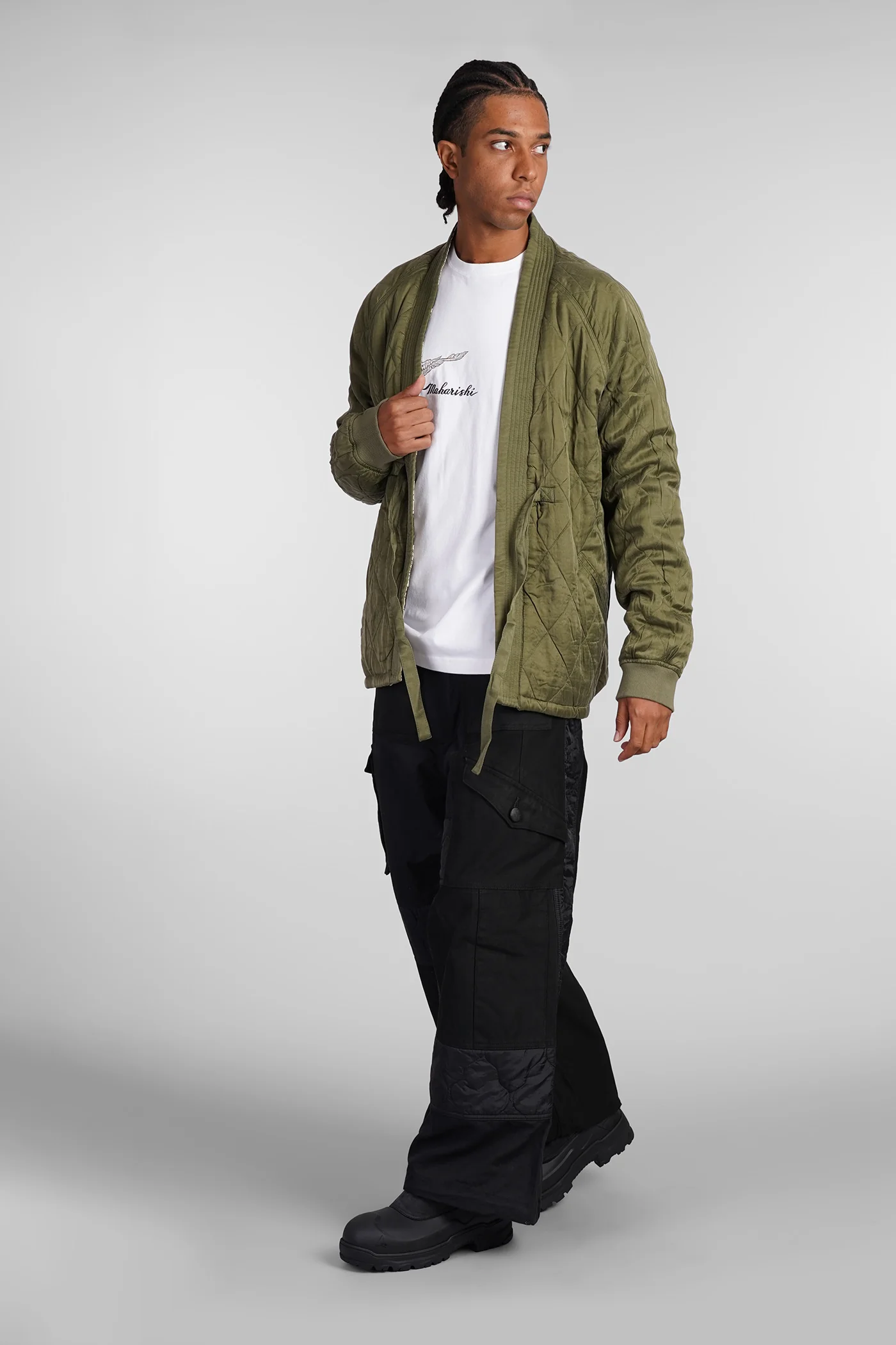 M59 Pants in black cotton - Image 2