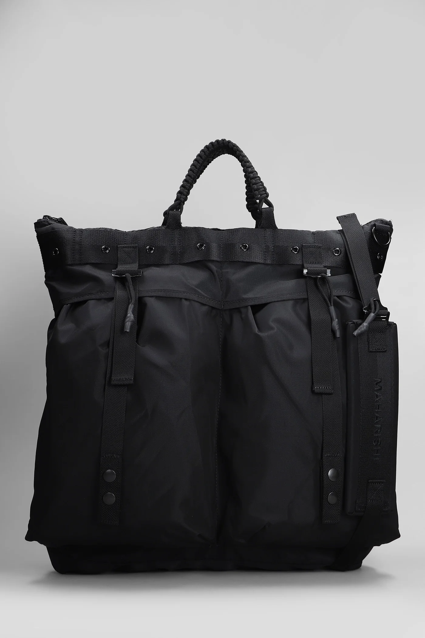 Maha malice Shoulder bag in black nylon