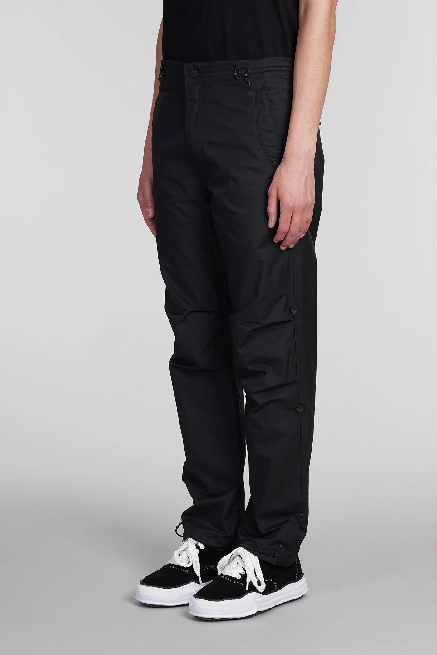Pants in black cotton - Image 4