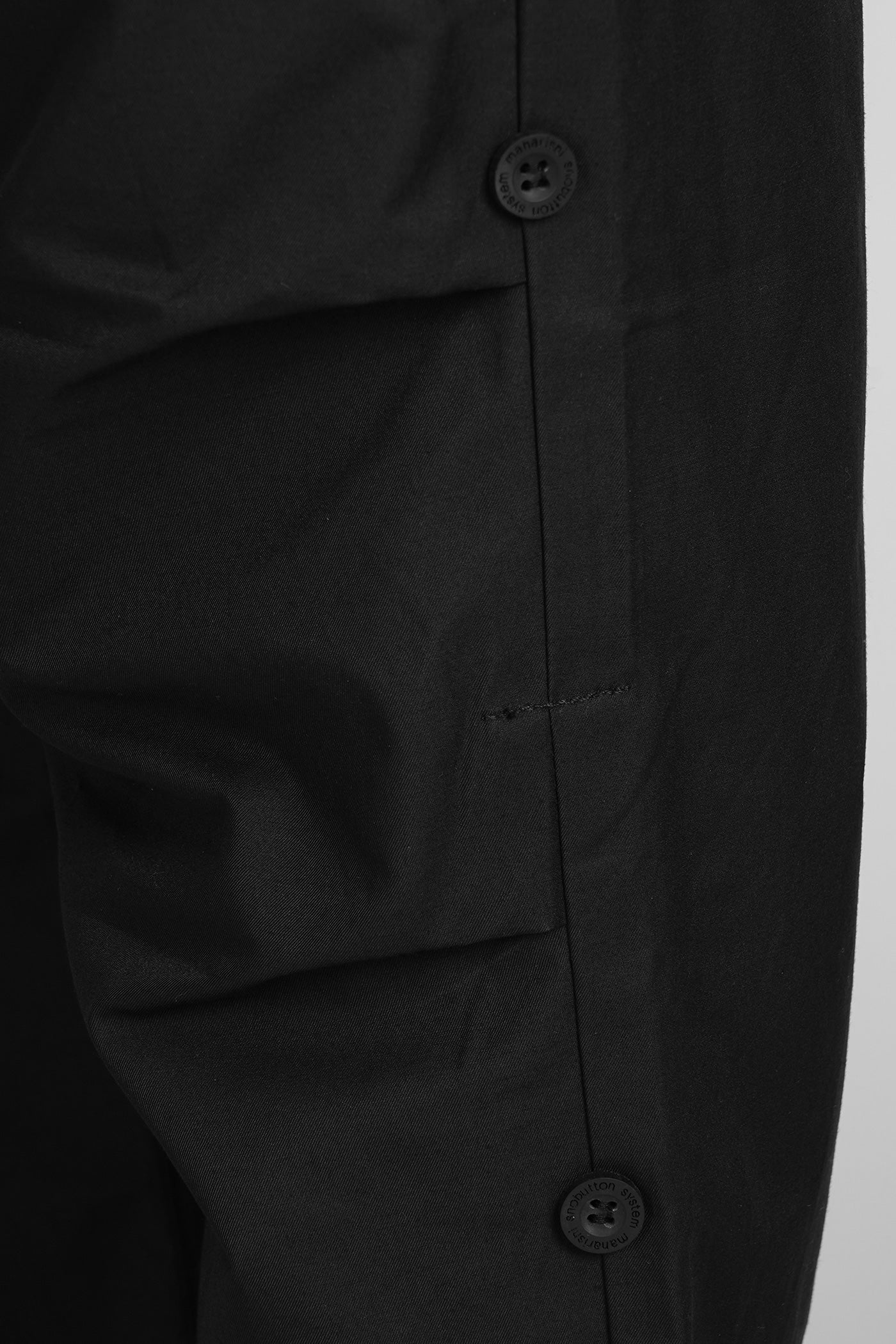 Pants in black cotton - Image 5