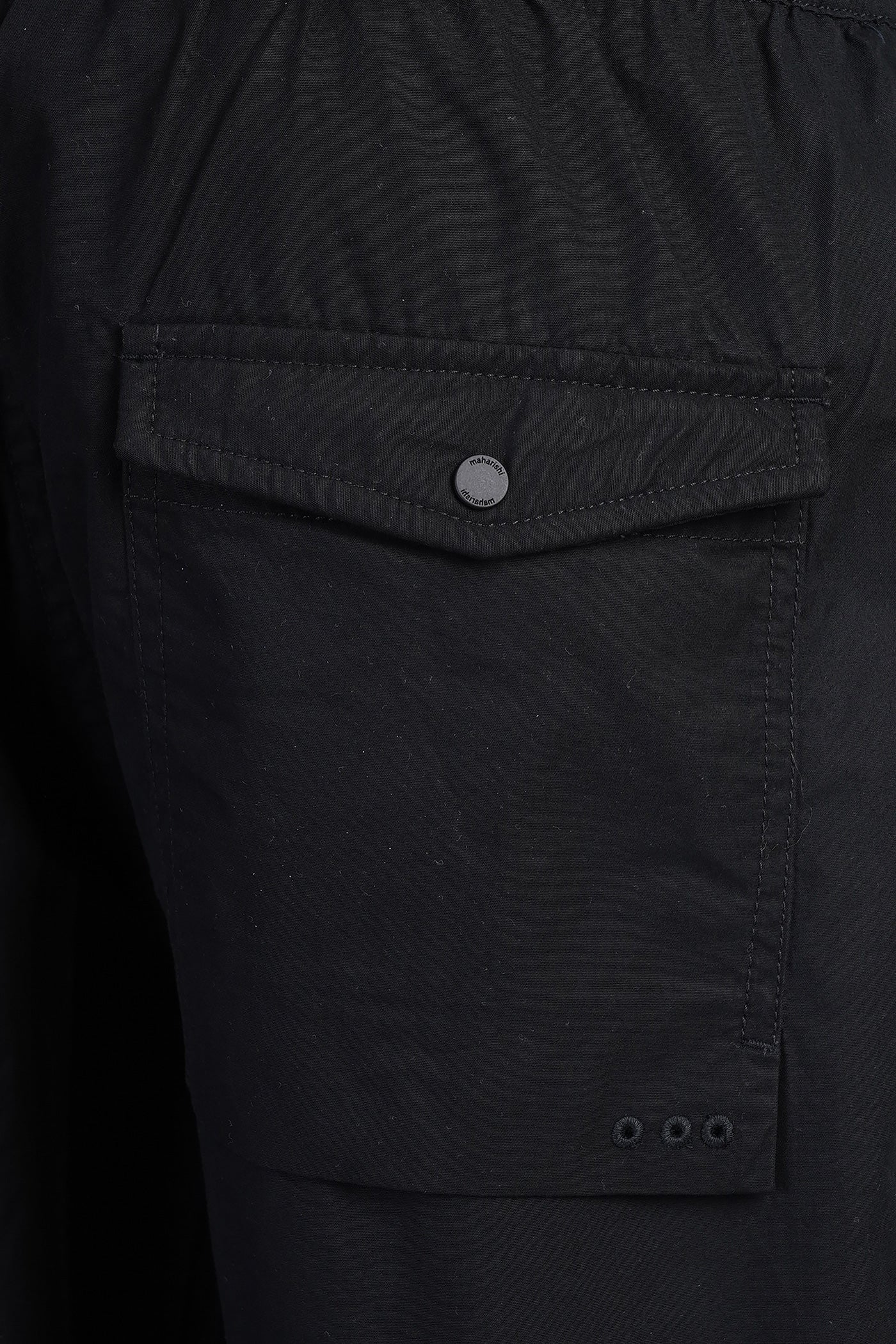 Pants in black cotton - Image 5