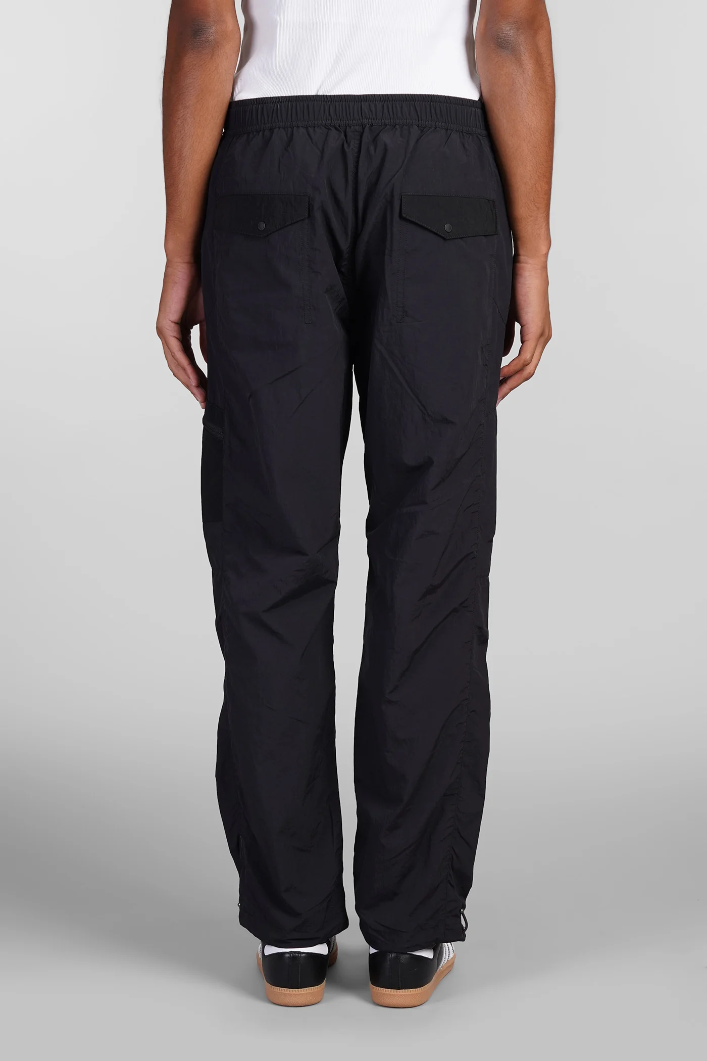 Pants in black nylon - Image 3