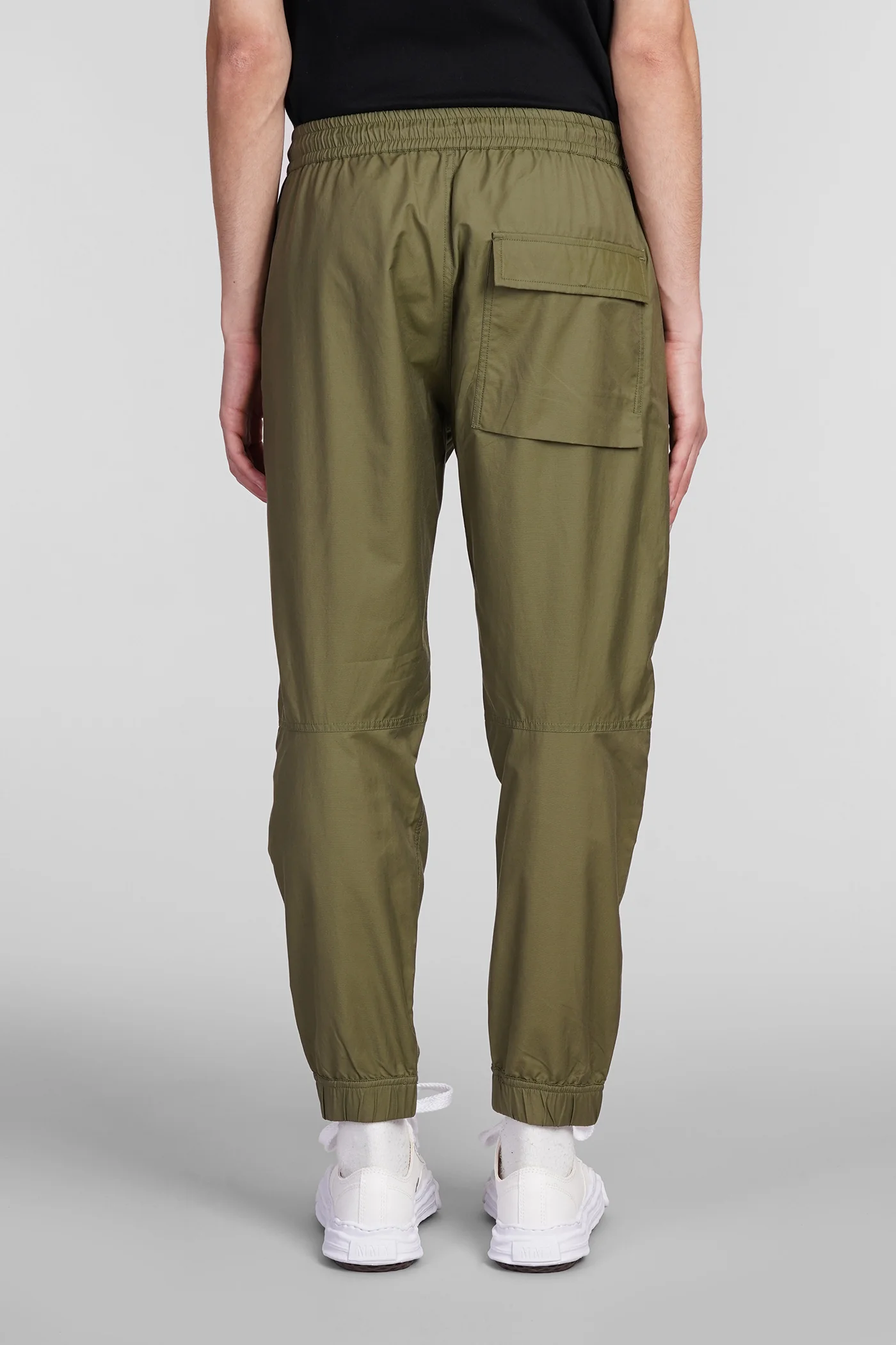 Pants in green cotton - Image 3