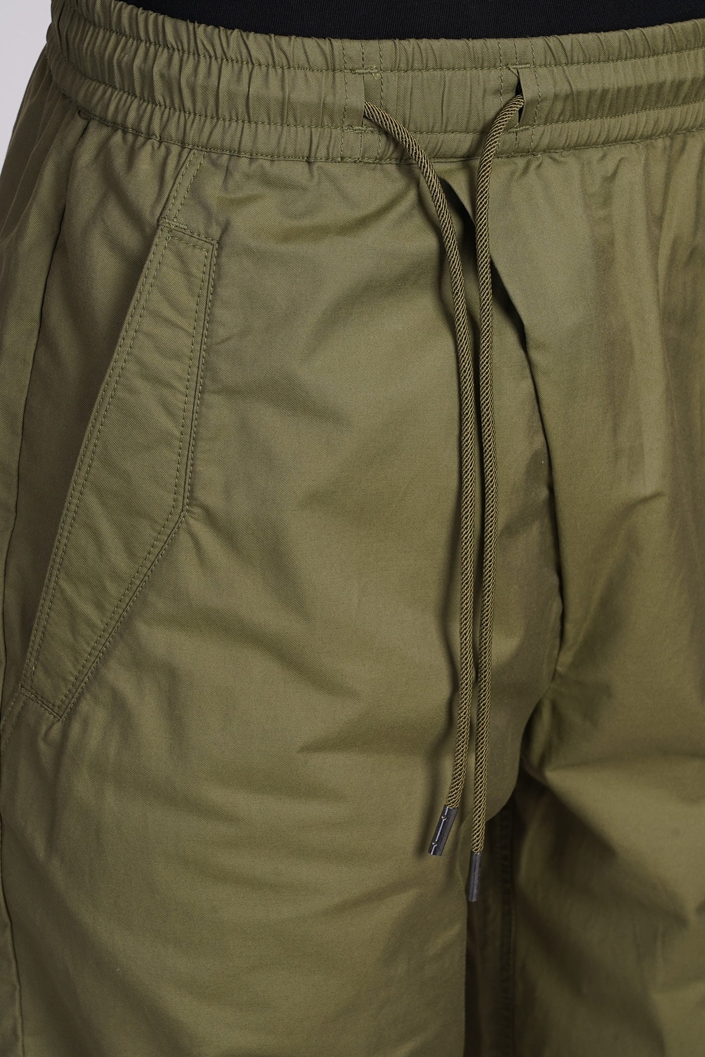 Pants in green cotton - Image 5