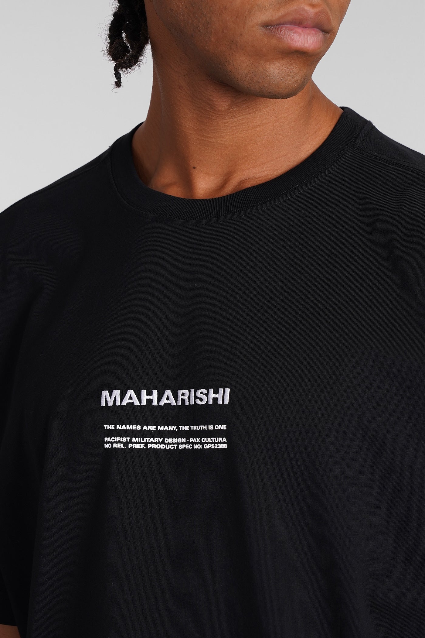 Pax cultura T-Shirt in black cotton - Image 5