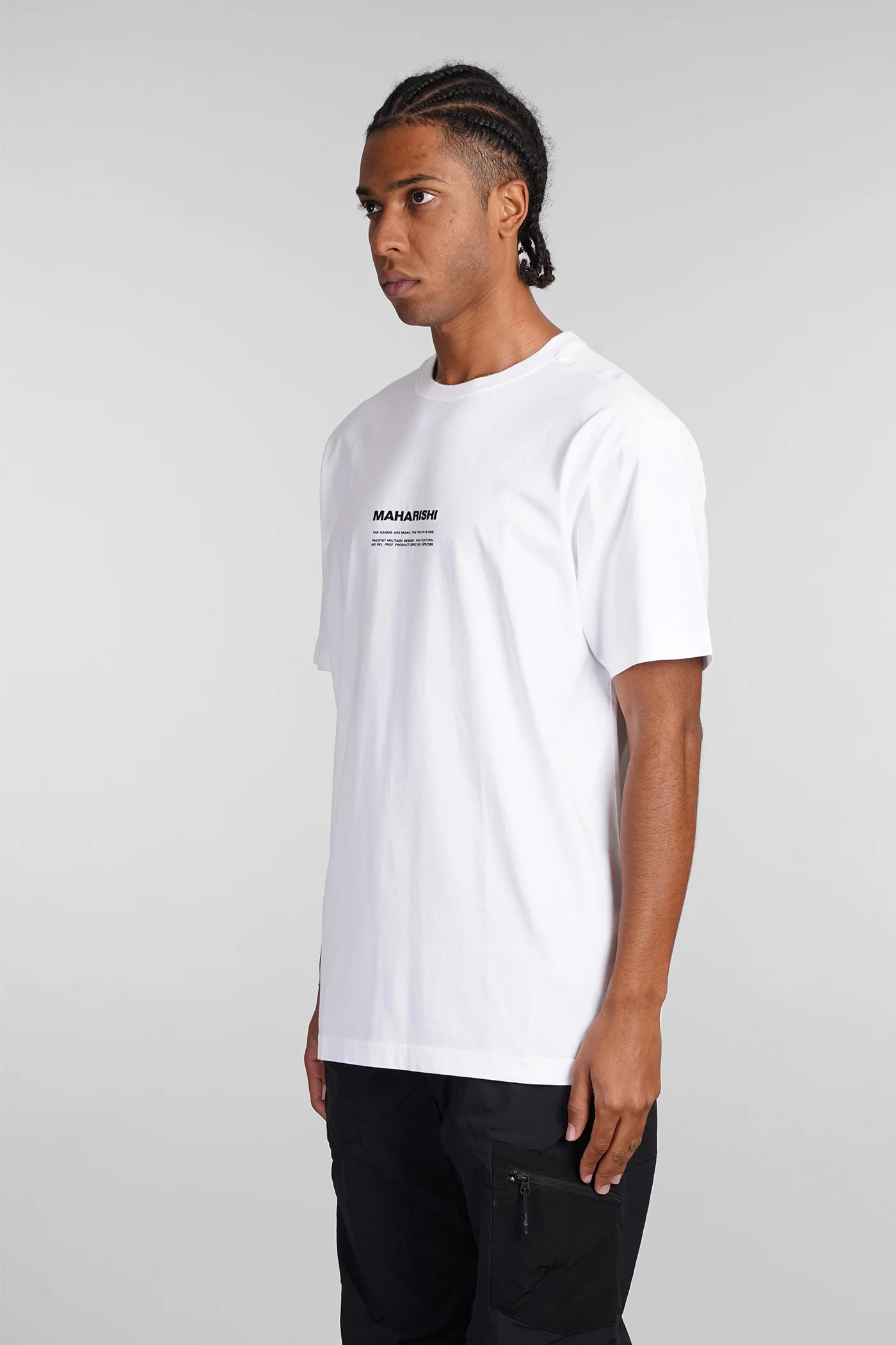 Pax cultura T-Shirt in white cotton - Image 4
