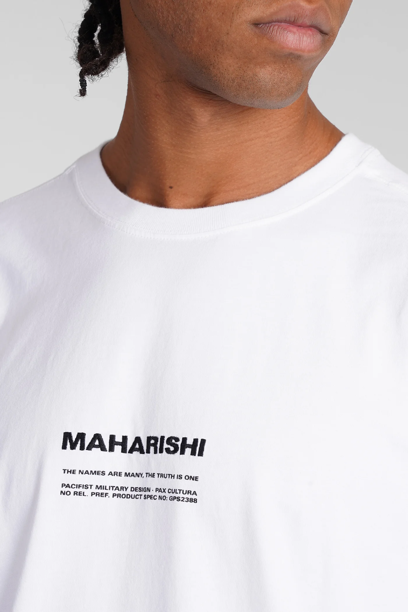 Pax cultura T-Shirt in white cotton - Image 5
