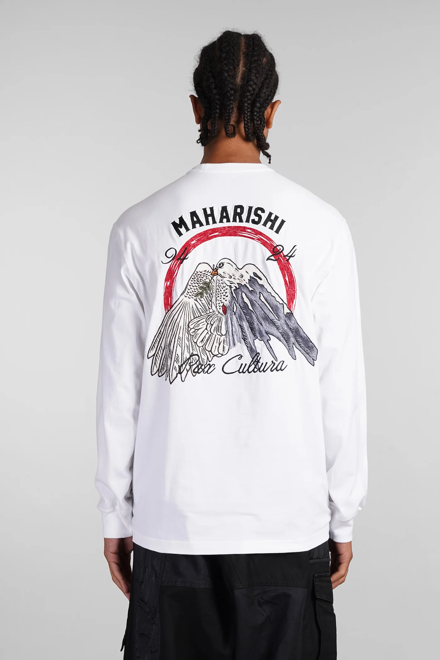 Peace mount T-Shirt in white cotton - Image 3