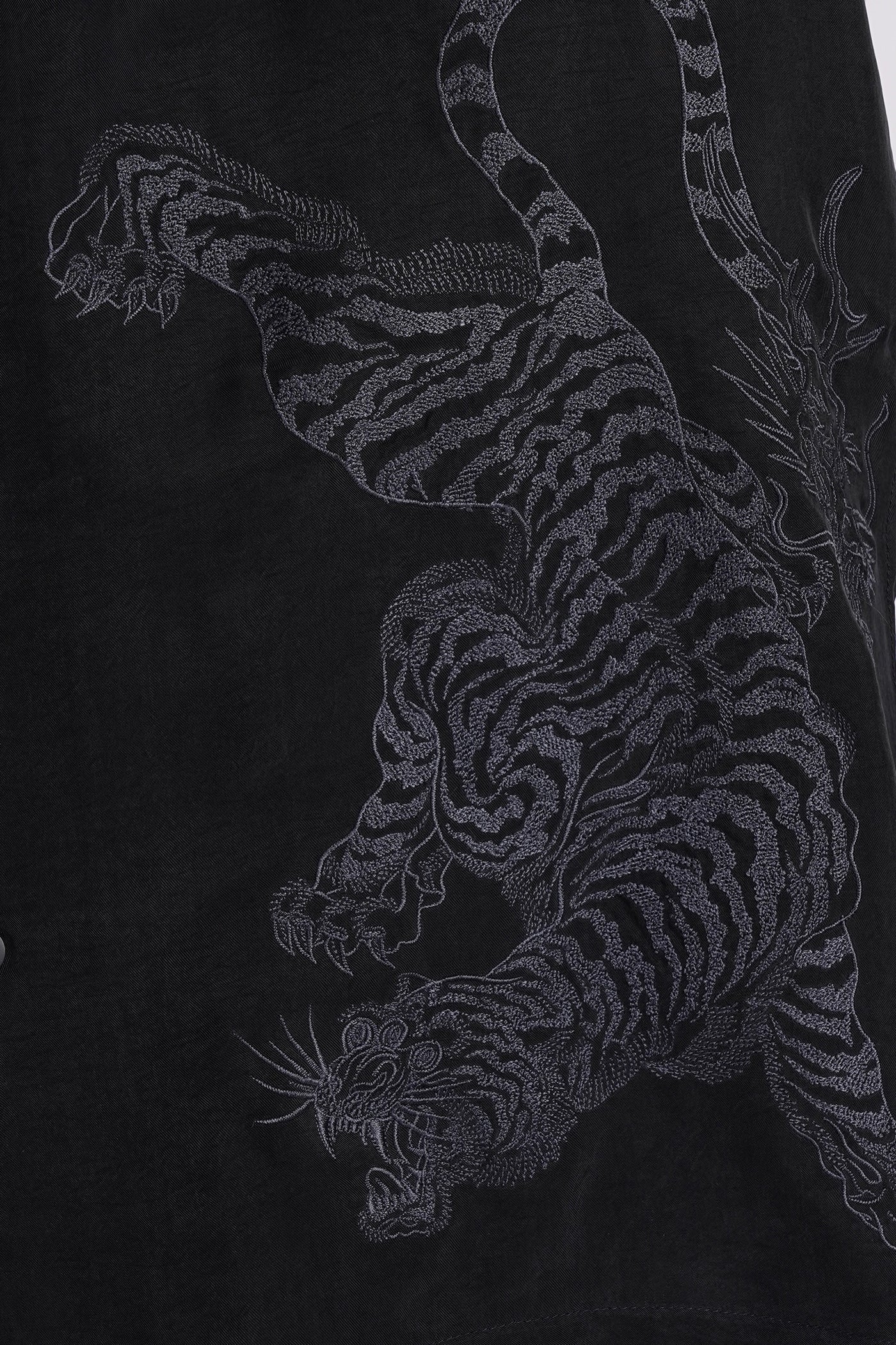 Shirt in black polyamide polyester - Image 5