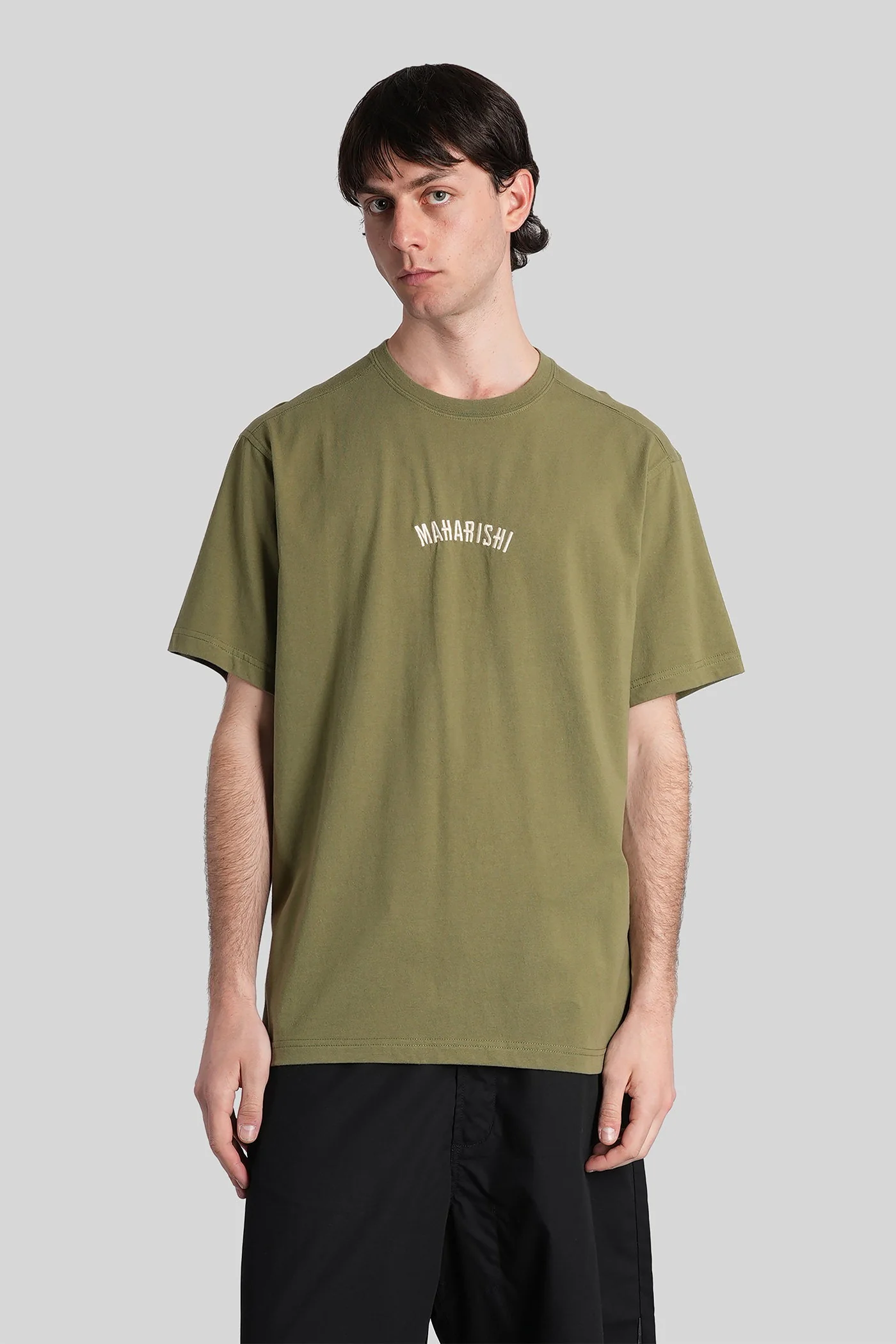 T-Shirt in green cotton