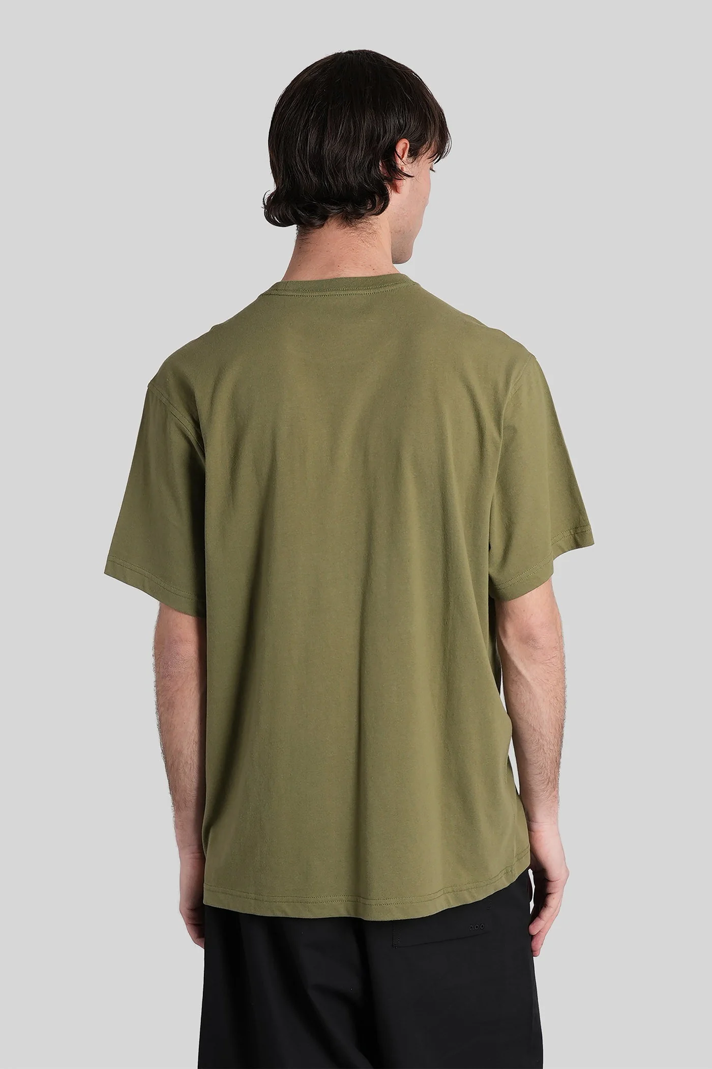T-Shirt in green cotton - Image 3