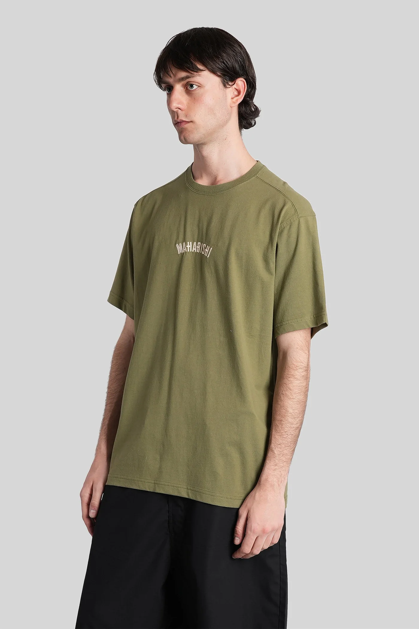 T-Shirt in green cotton - Image 4