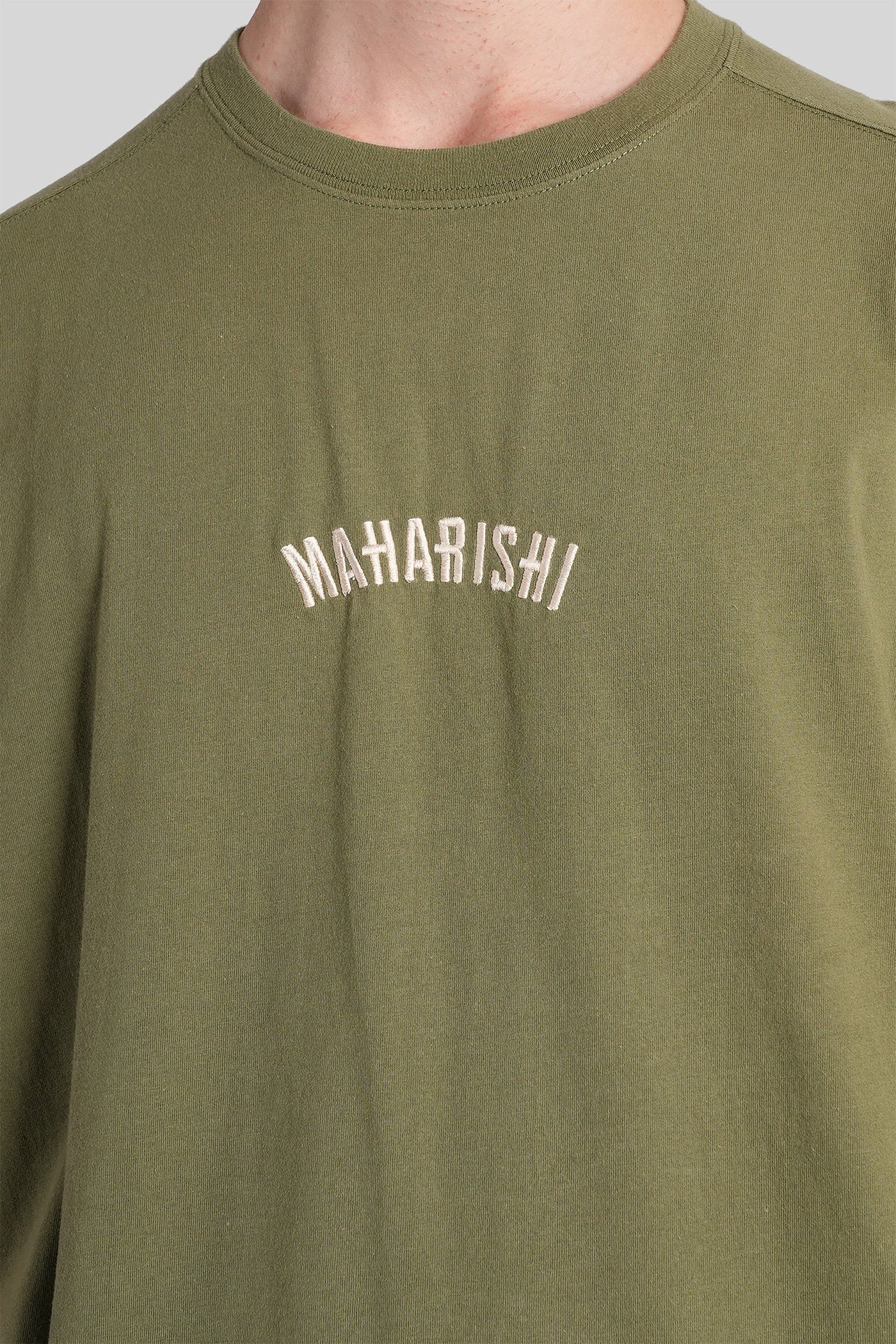 T-Shirt in green cotton - Image 5