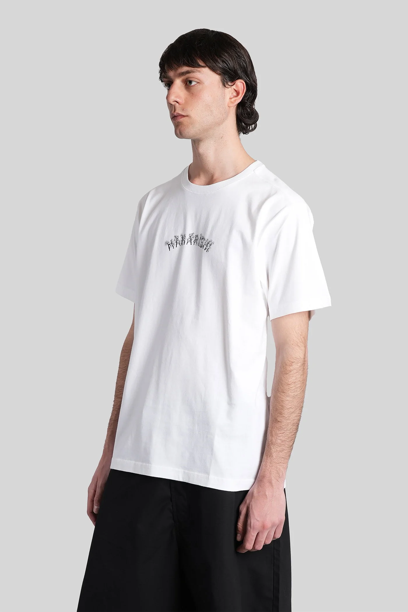 T-Shirt in white cotton - Image 4