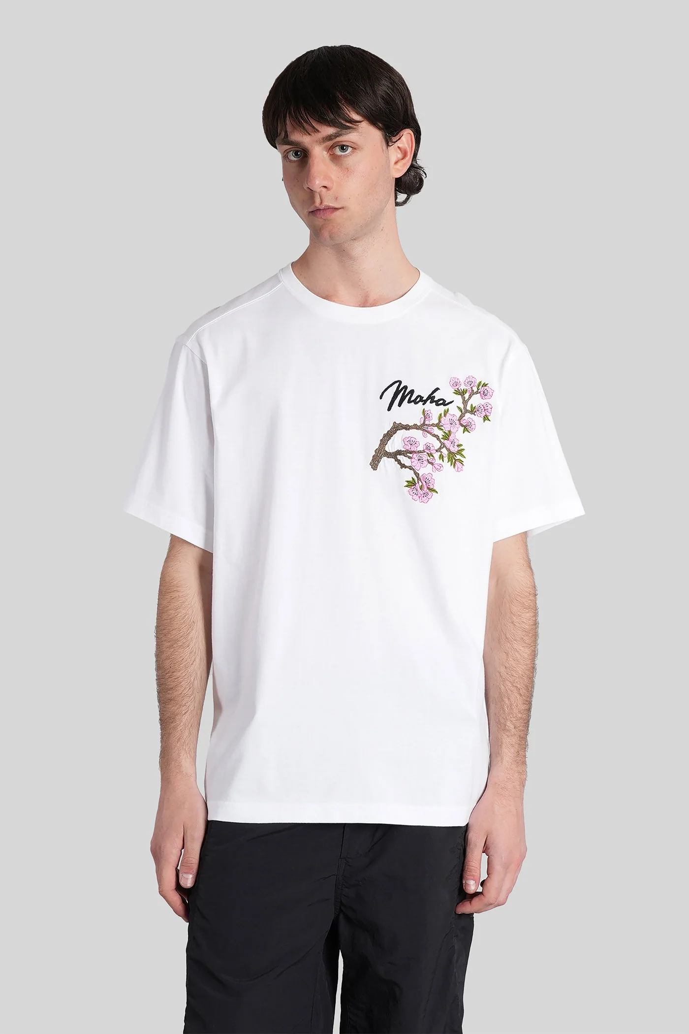 T-Shirt in white cotton