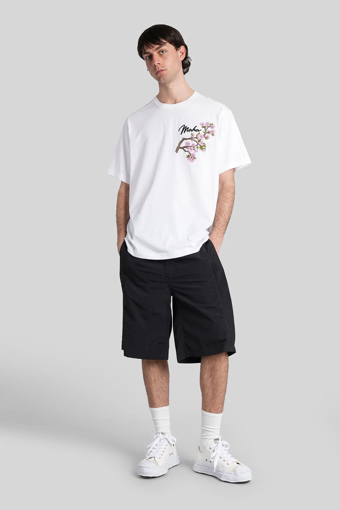 T-Shirt in white cotton - Image 2
