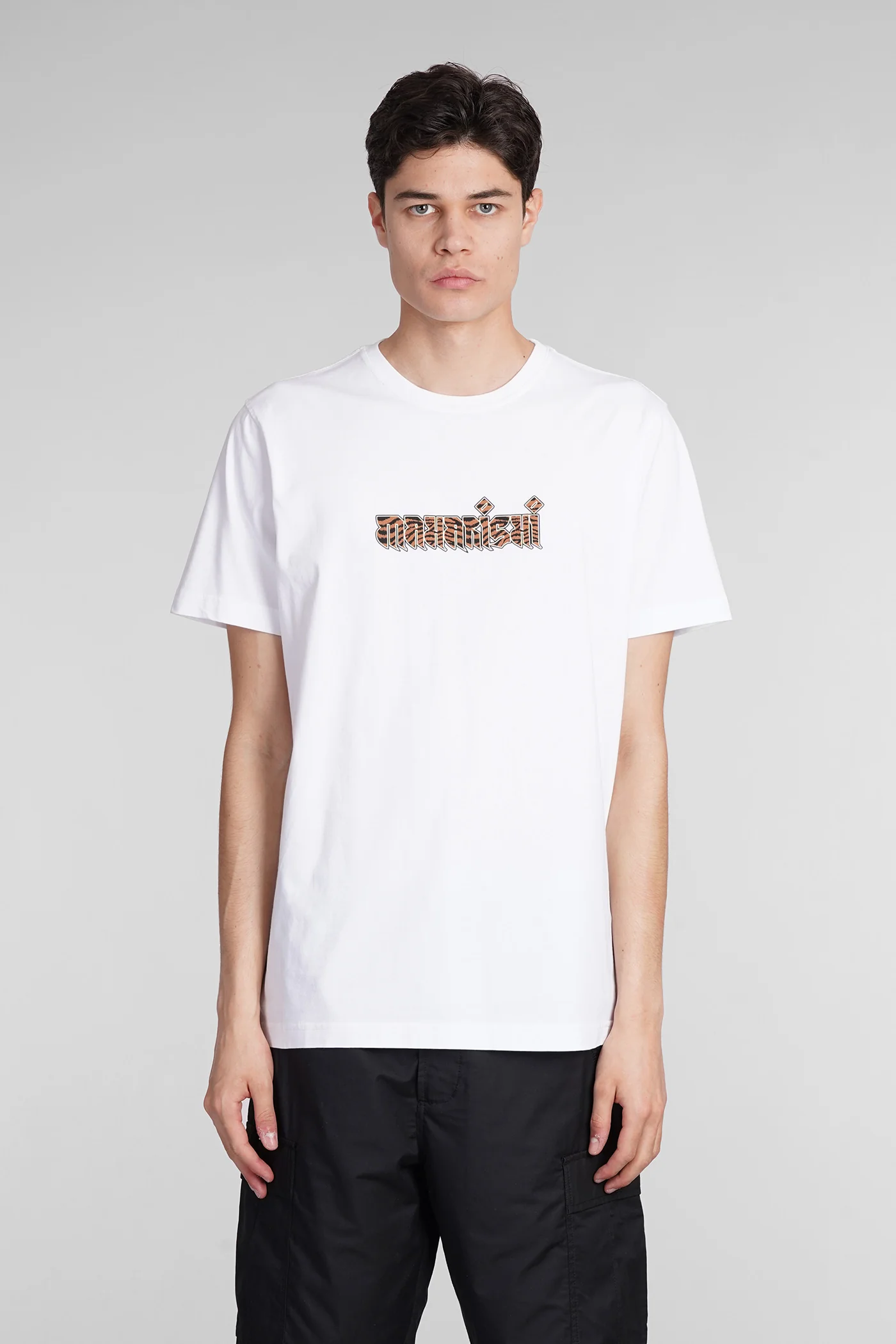 T-Shirt in white cotton