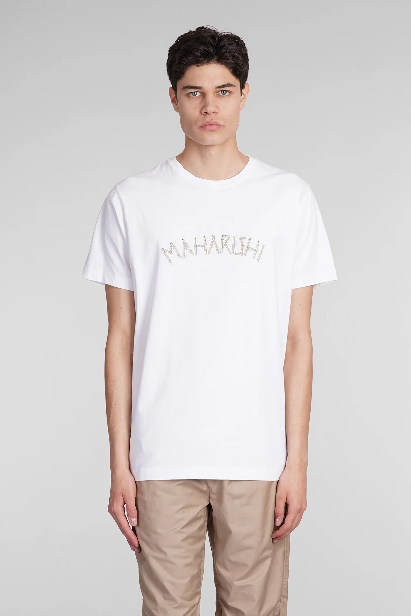 T-Shirt in white cotton