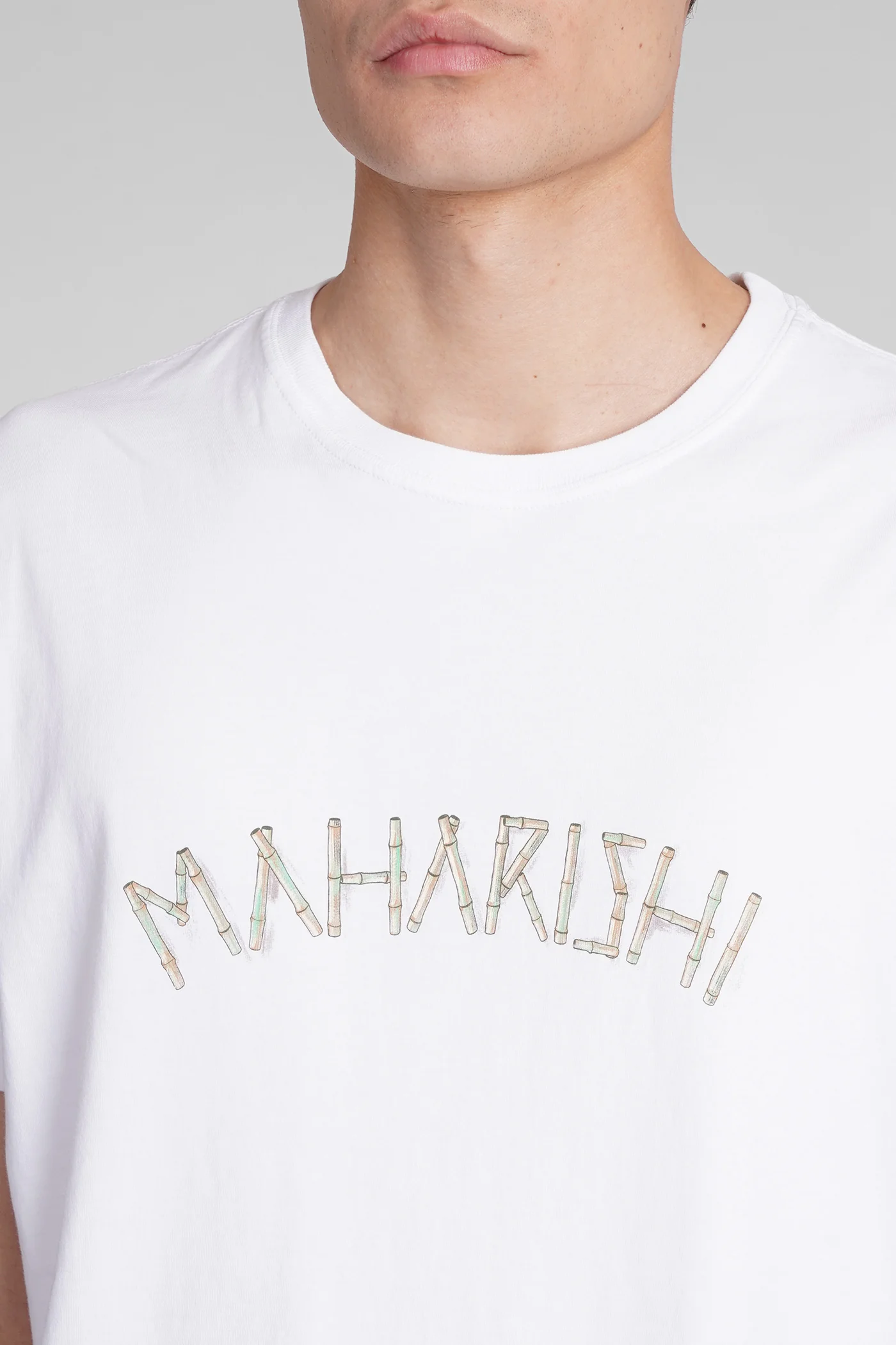 T-Shirt in white cotton - Image 5