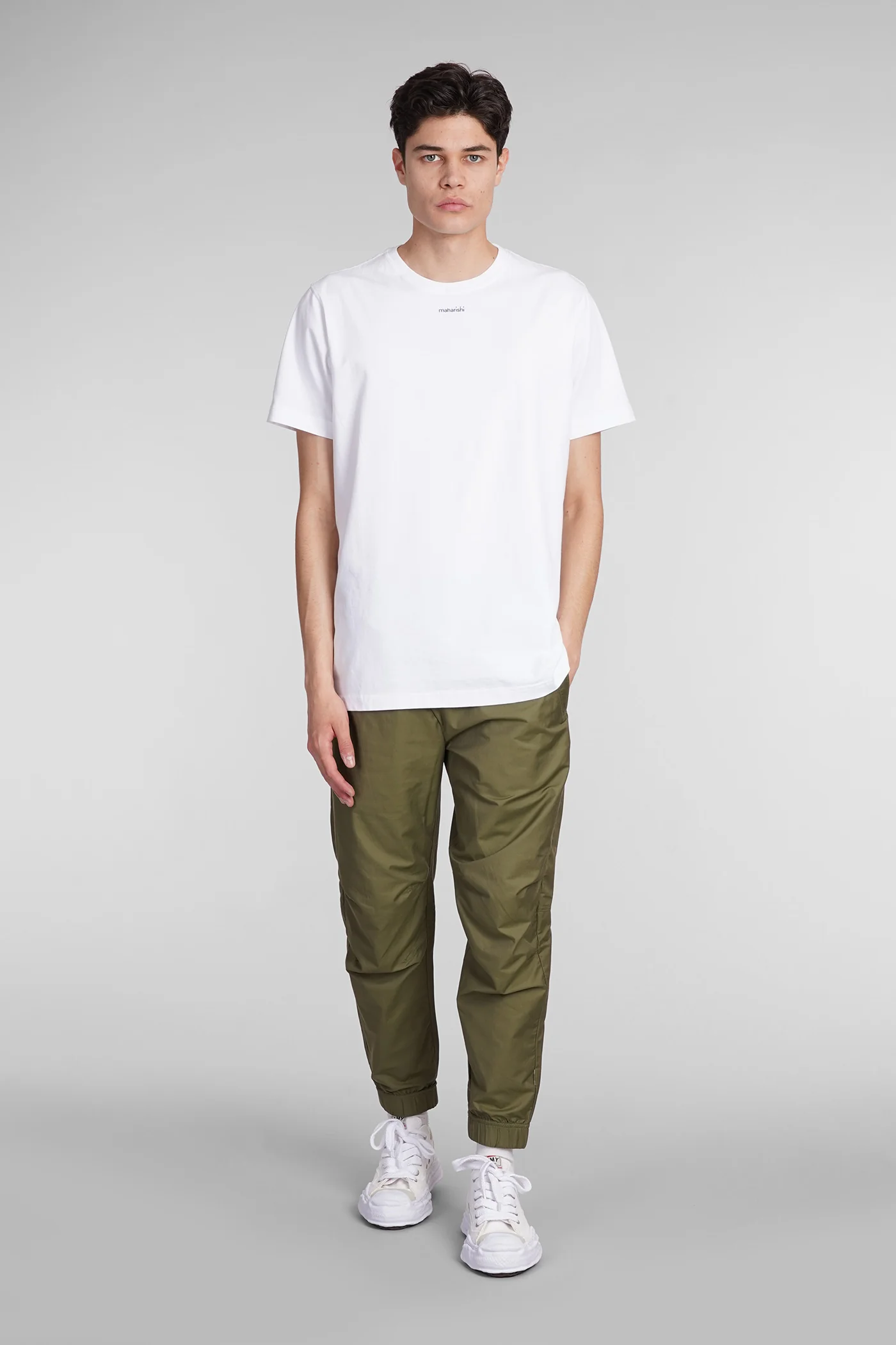 T-Shirt in white cotton - Image 2