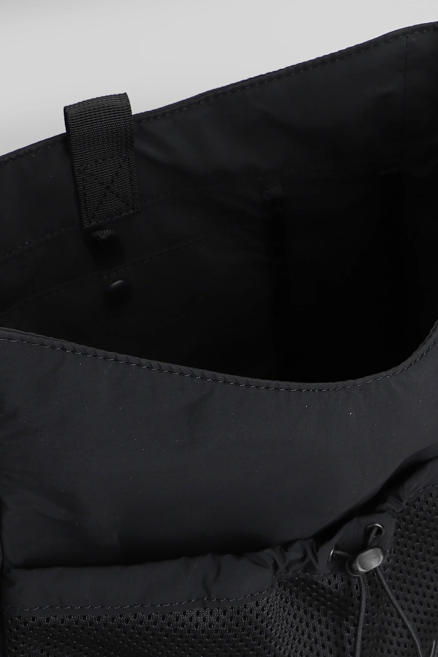Shoulder bag in black nylon - Image 4