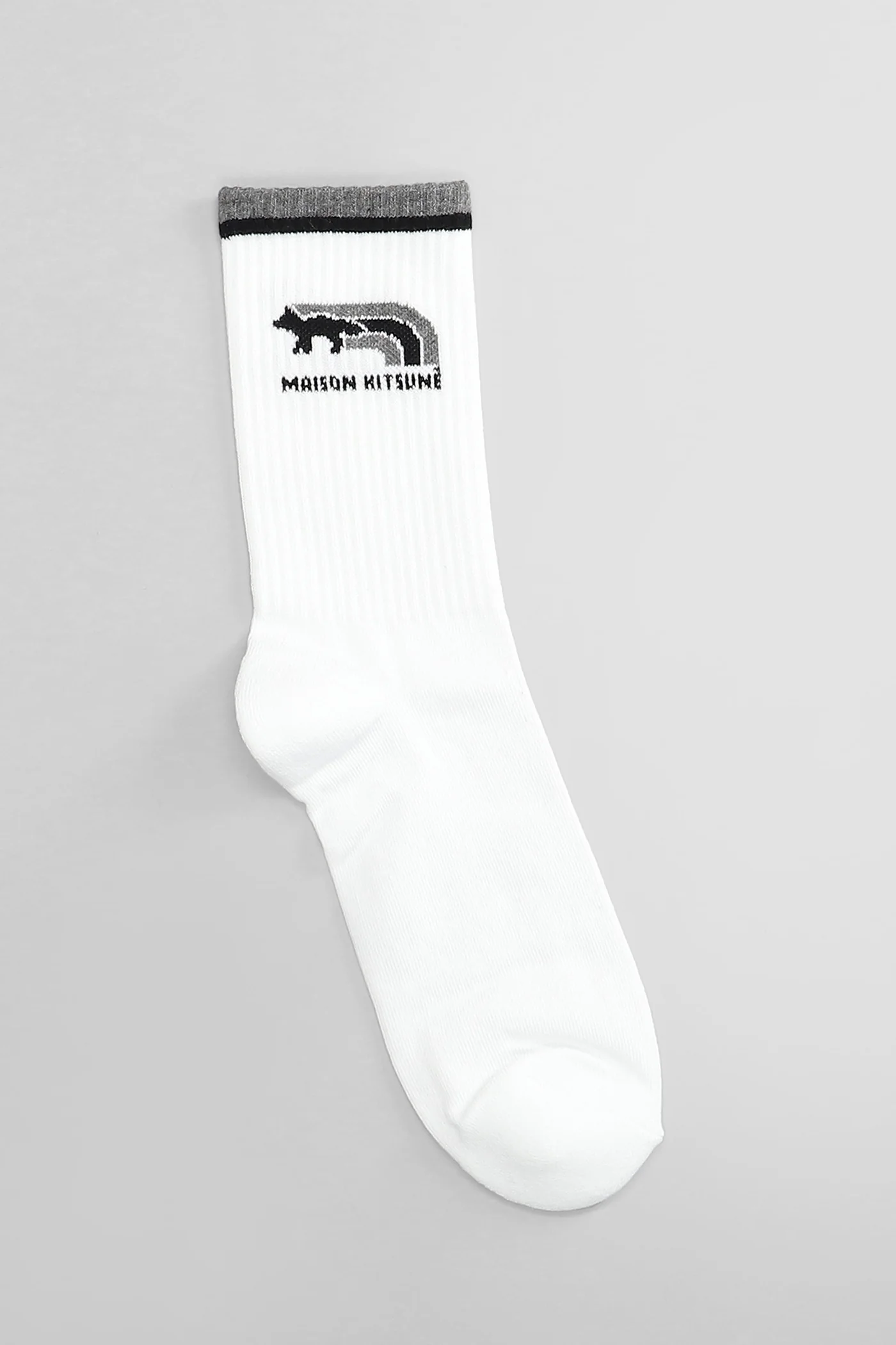 Socks in white cotton - Image 2