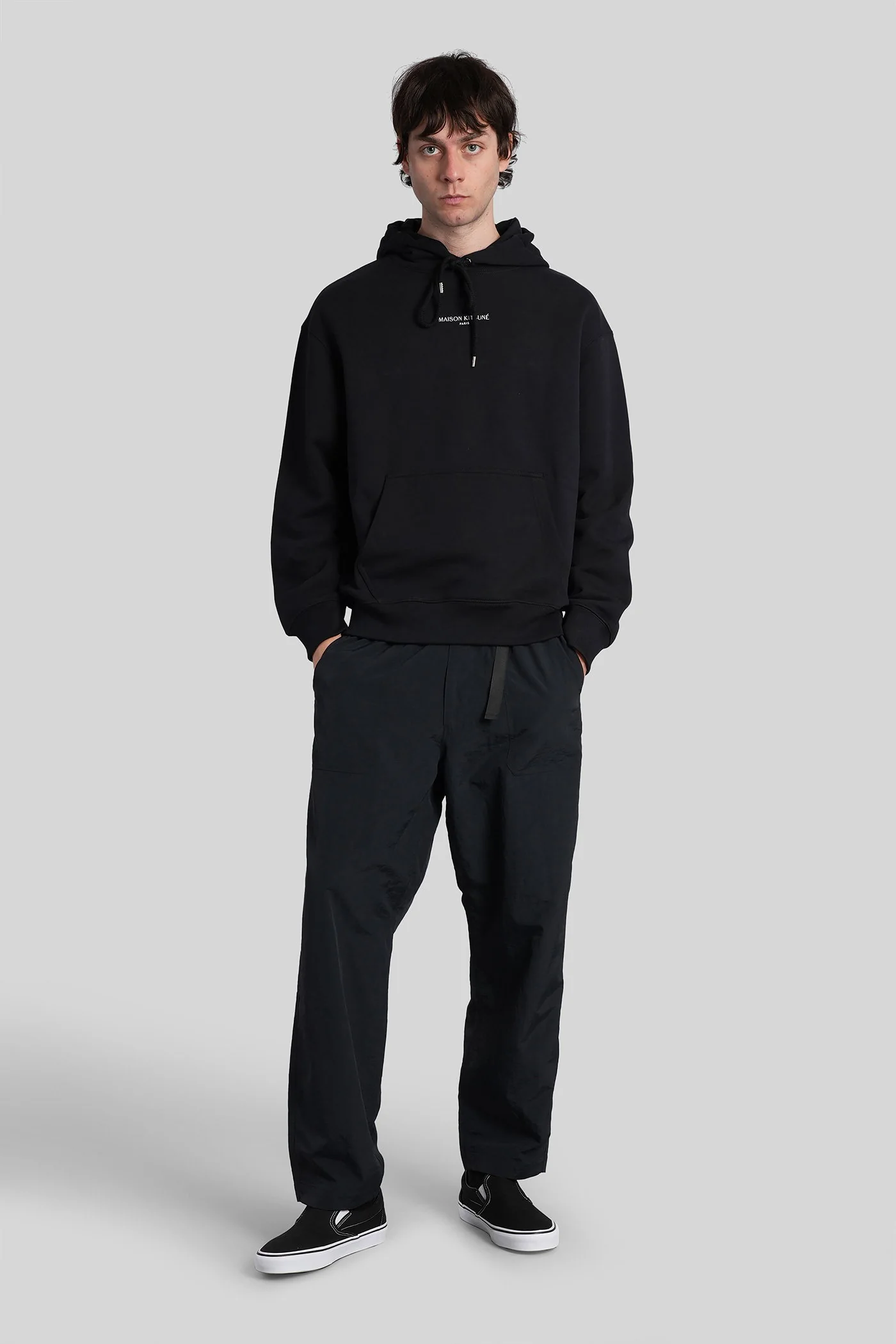 Sweatshirt in black cotton - Image 2