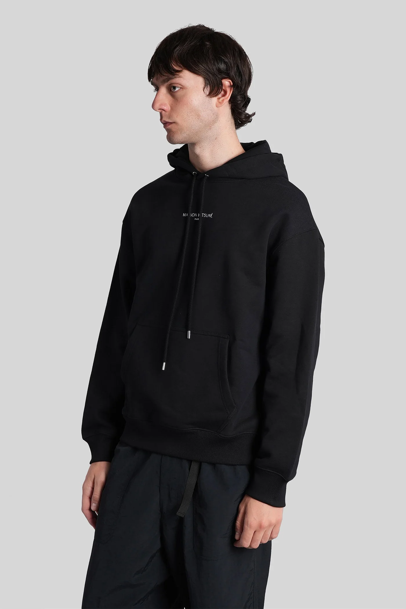 Sweatshirt in black cotton - Image 4