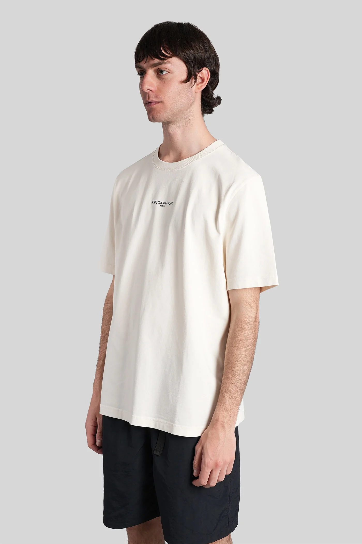 T-Shirt in beige cotton - Image 4