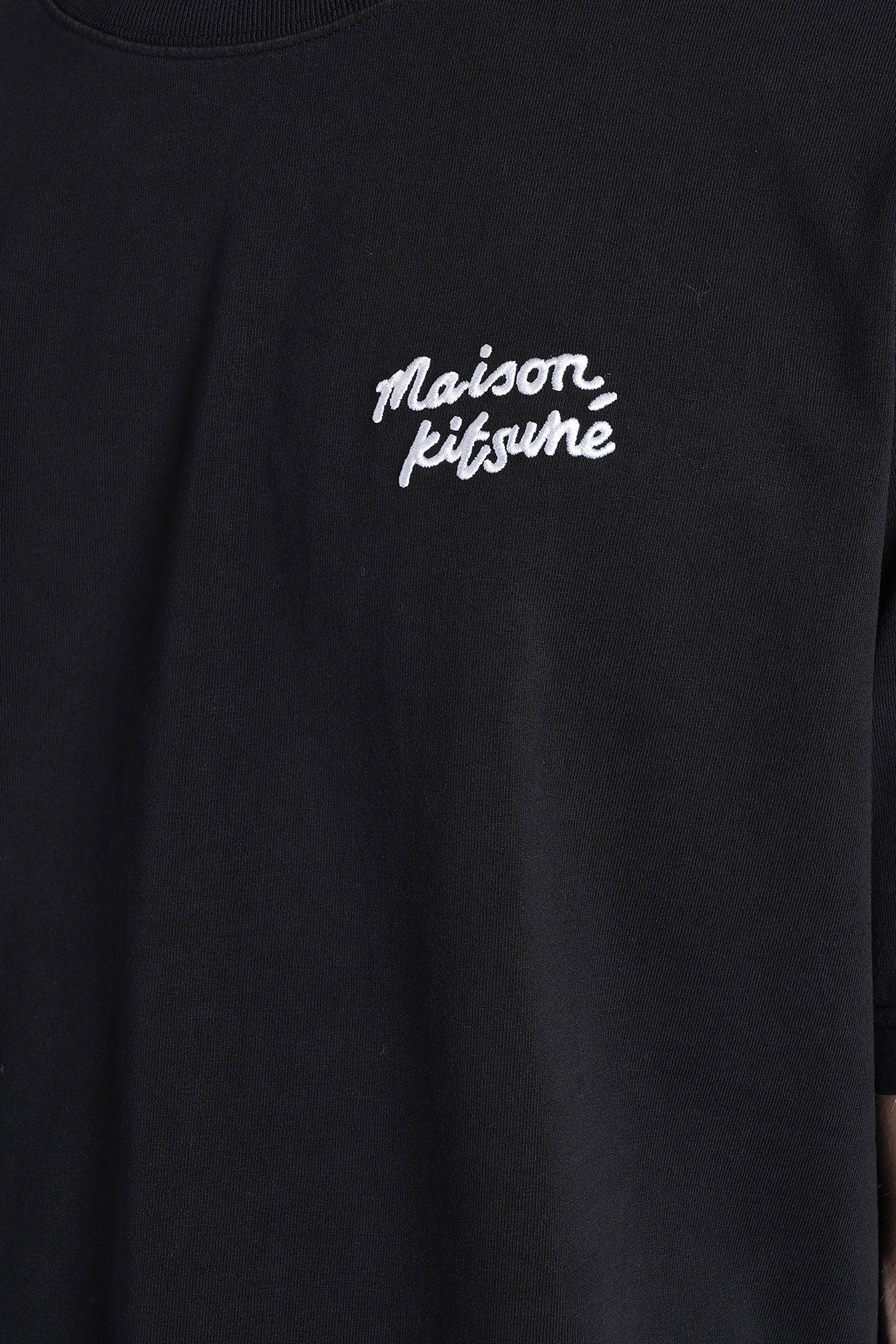 T-Shirt in black cotton - Image 5
