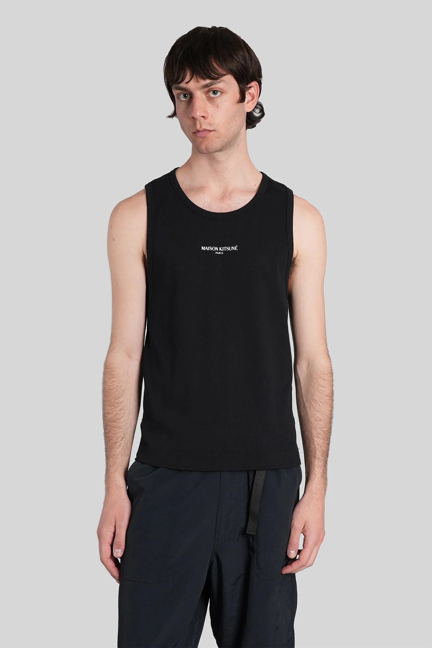 tank Top in black cotton
