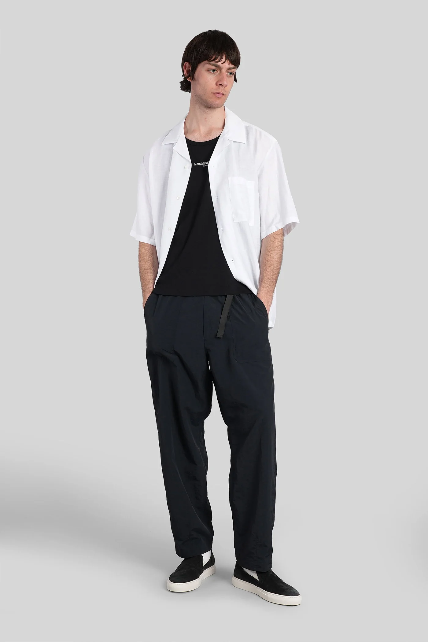 tank Top in black cotton - Image 2