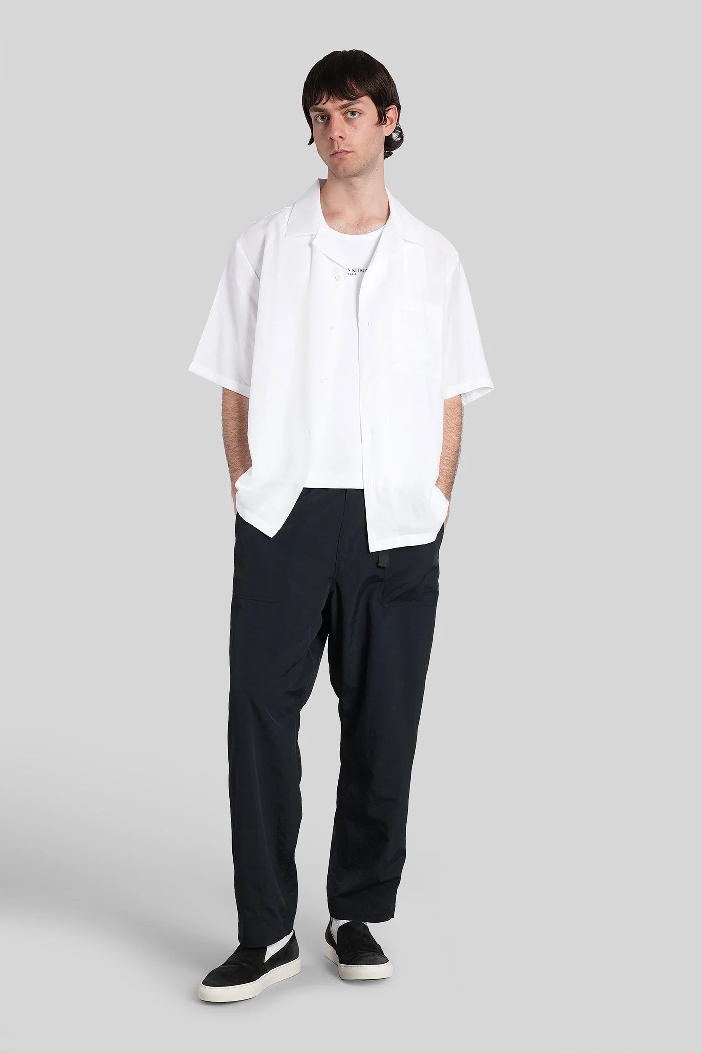 tank Top in white cotton - Image 2