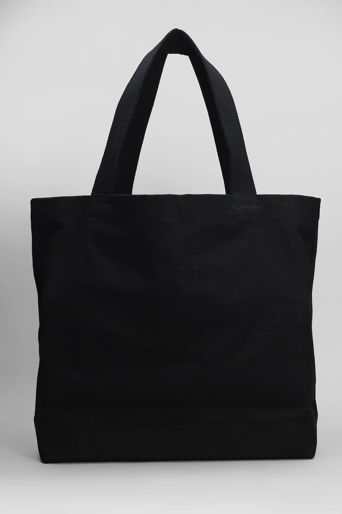 Tote in black cotton - Image 3