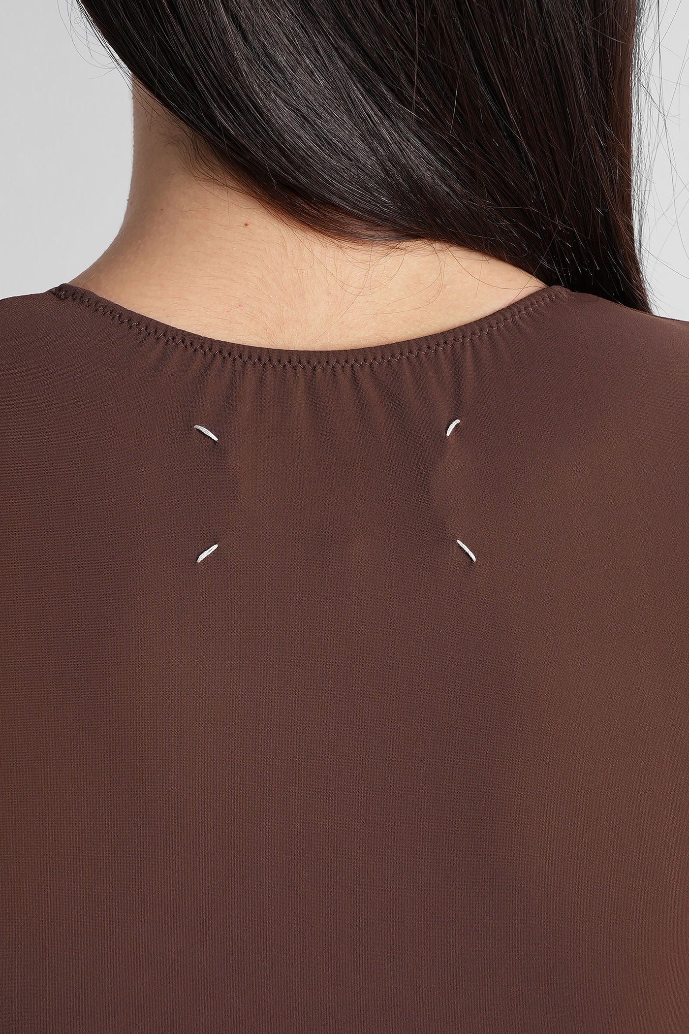 Body in brown polyamide - Image 5