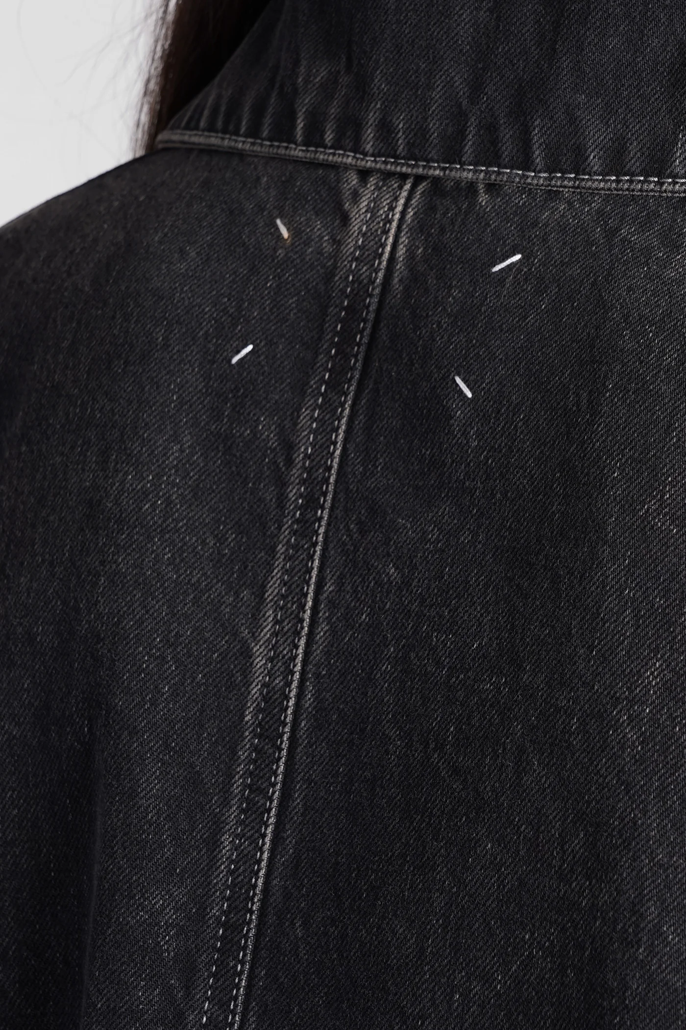 Denim Jackets in black denim - Image 5