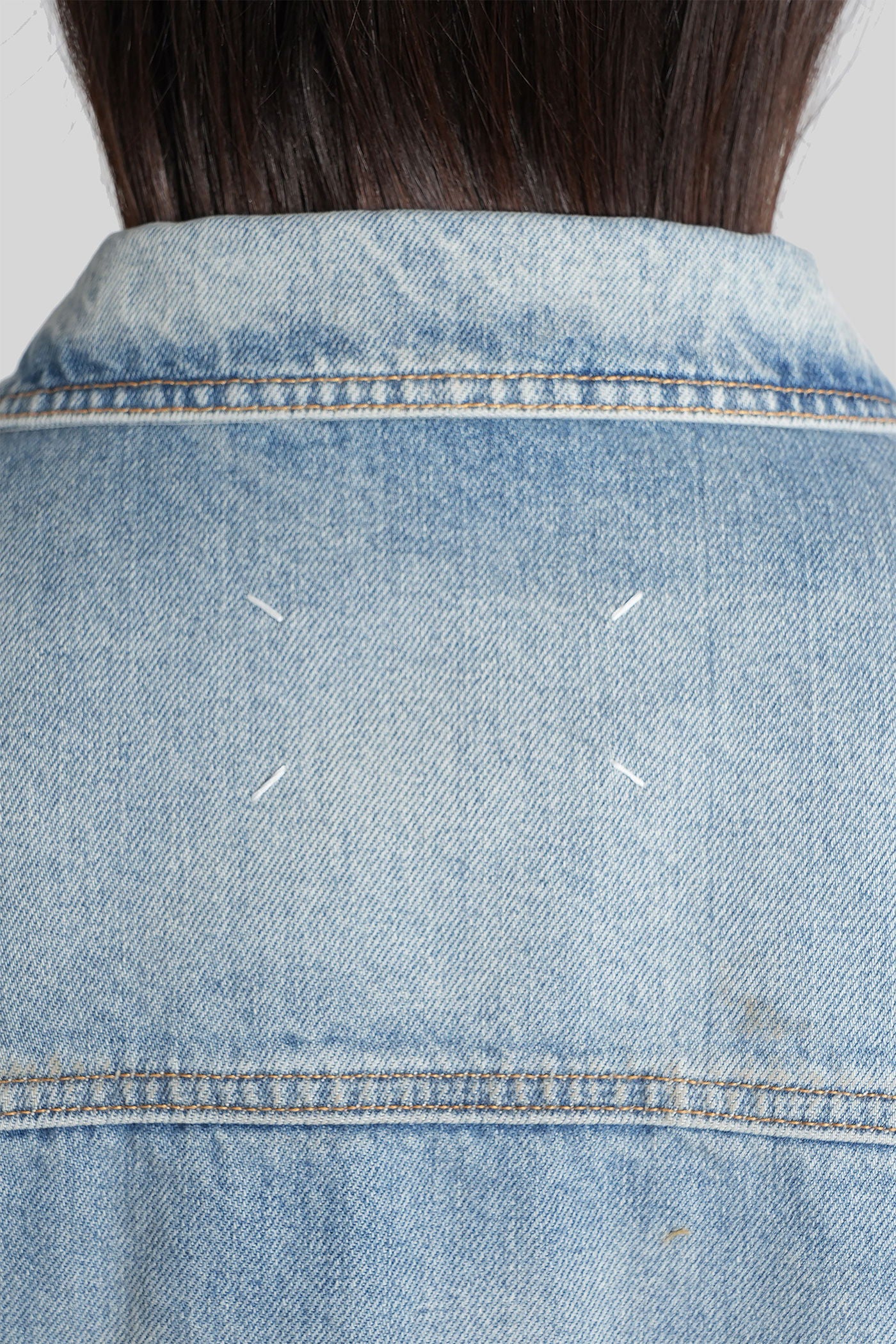 Denim Jackets in blue cotton - Image 5