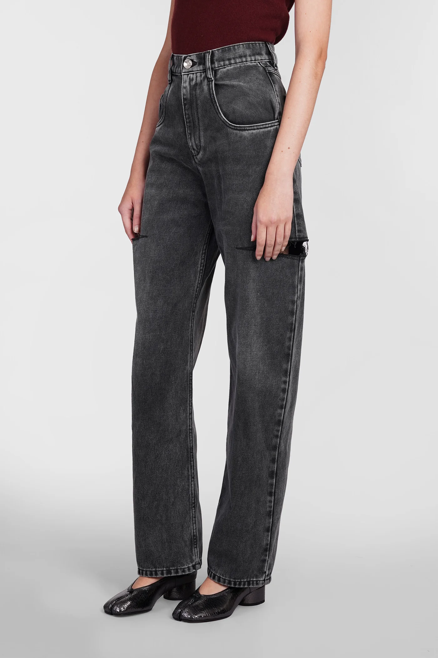 Jeans in black denim - Image 4