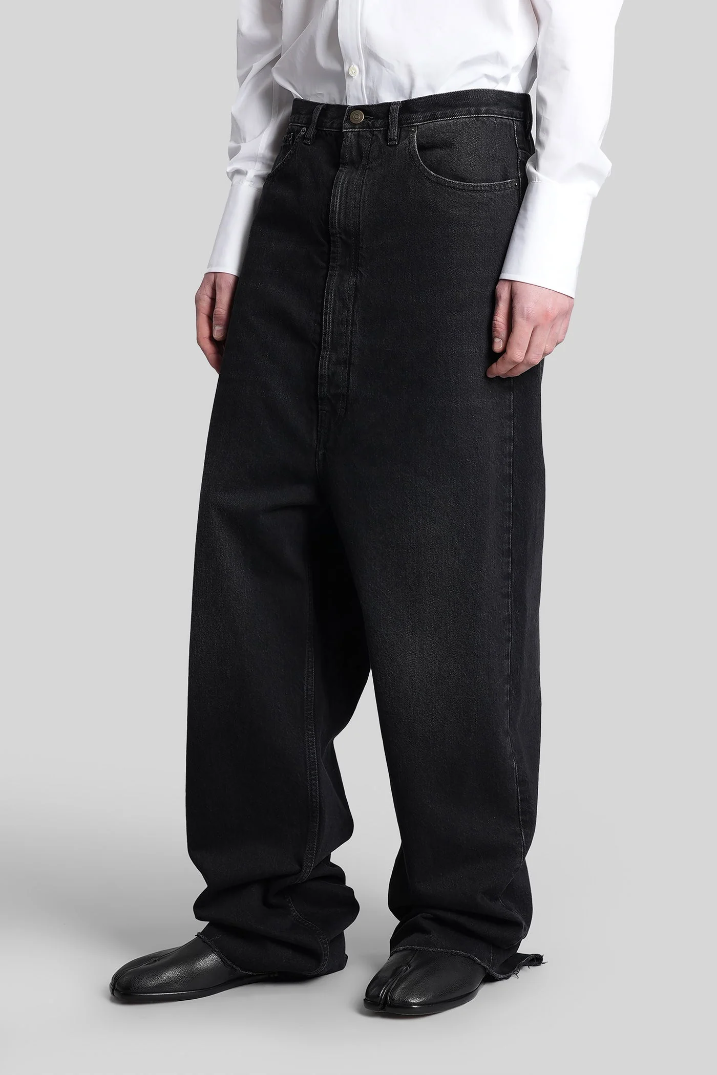 Jeans in black denim - Image 4