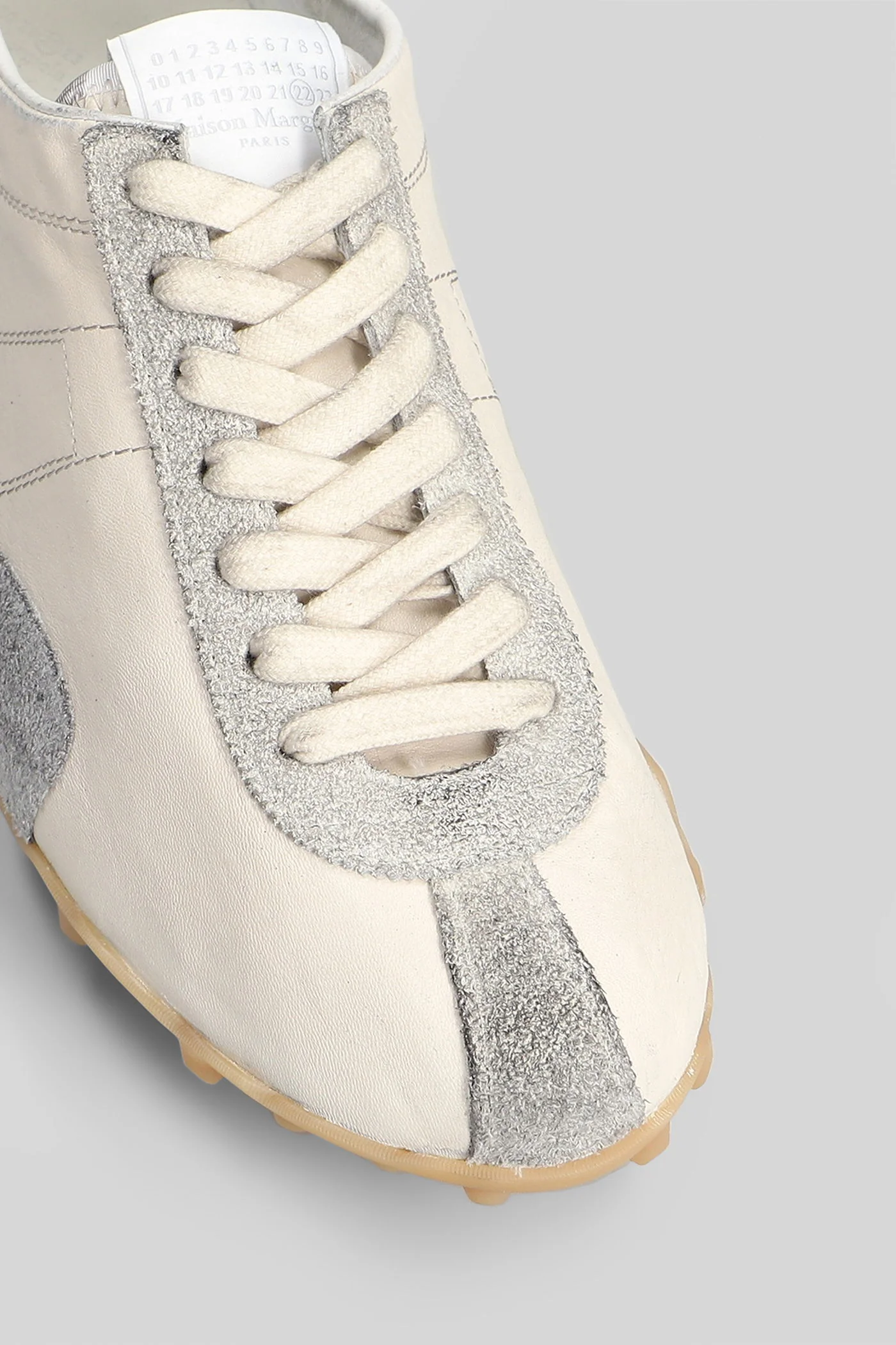 Sprinters Sneakers in beige leather - Image 5