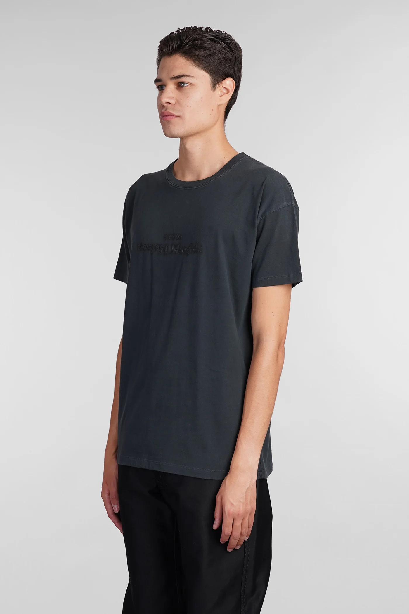 T-Shirt in grey cotton - Image 4