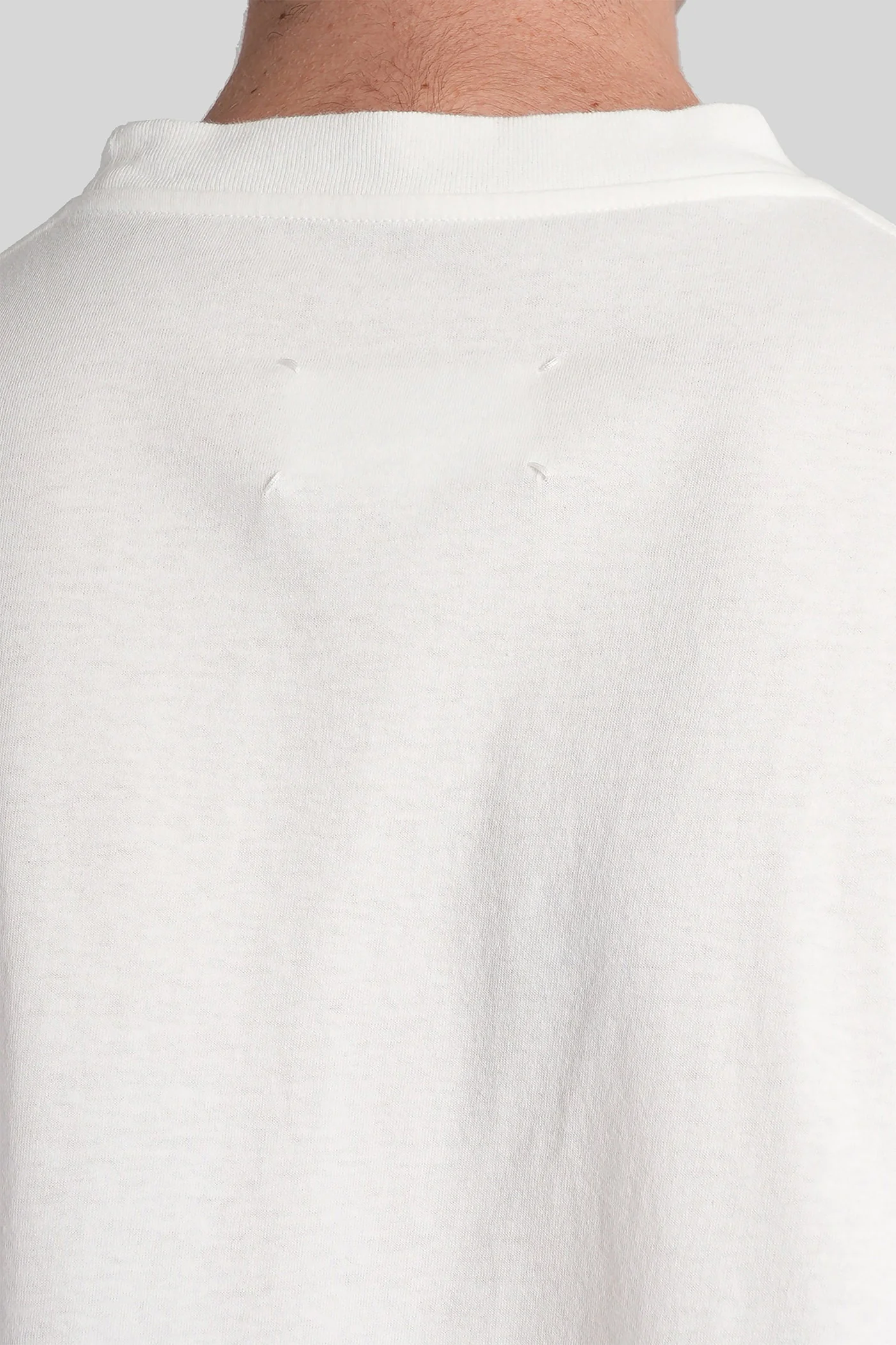 T-Shirt in white cotton - Image 5