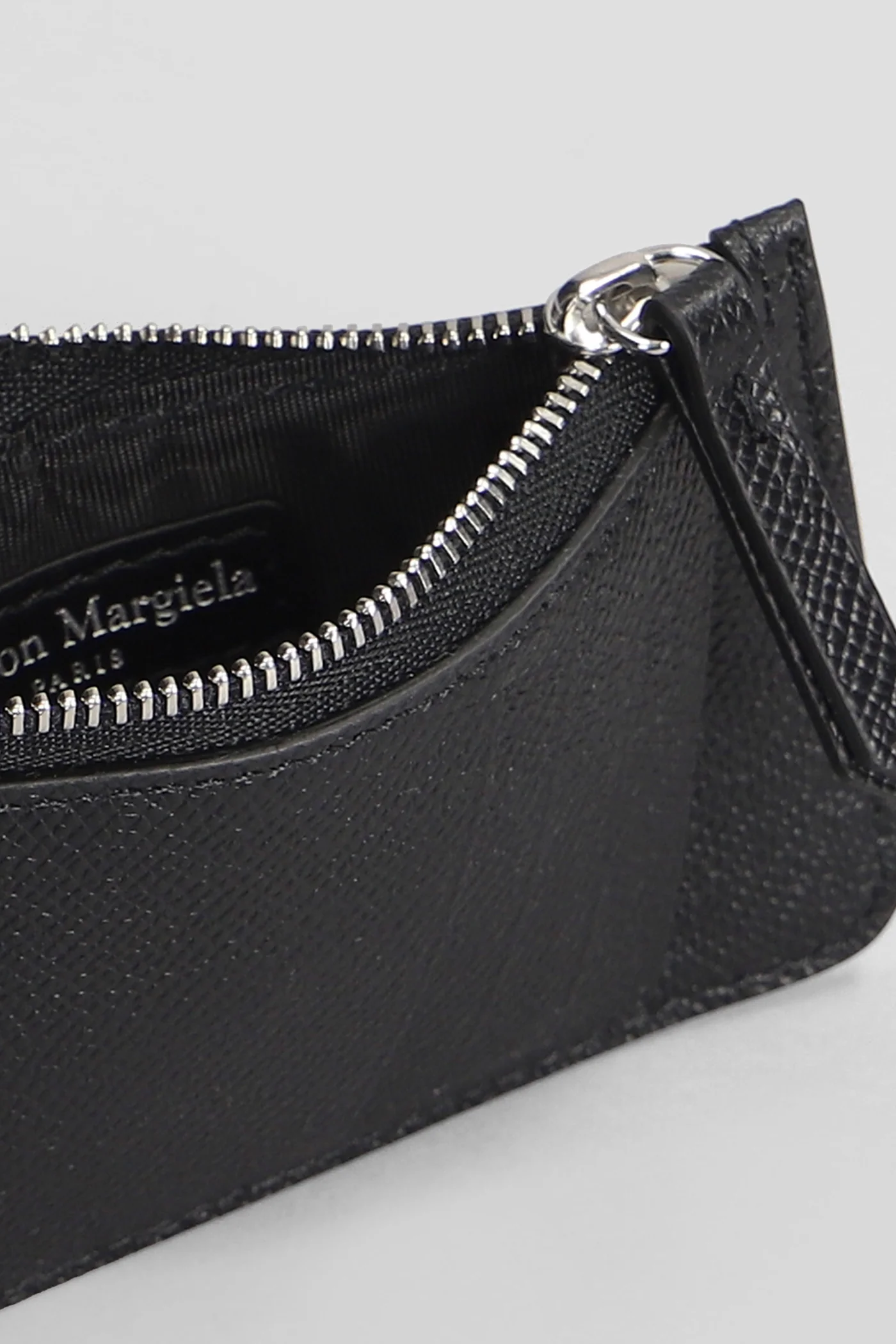 Wallet in black leather - Image 4