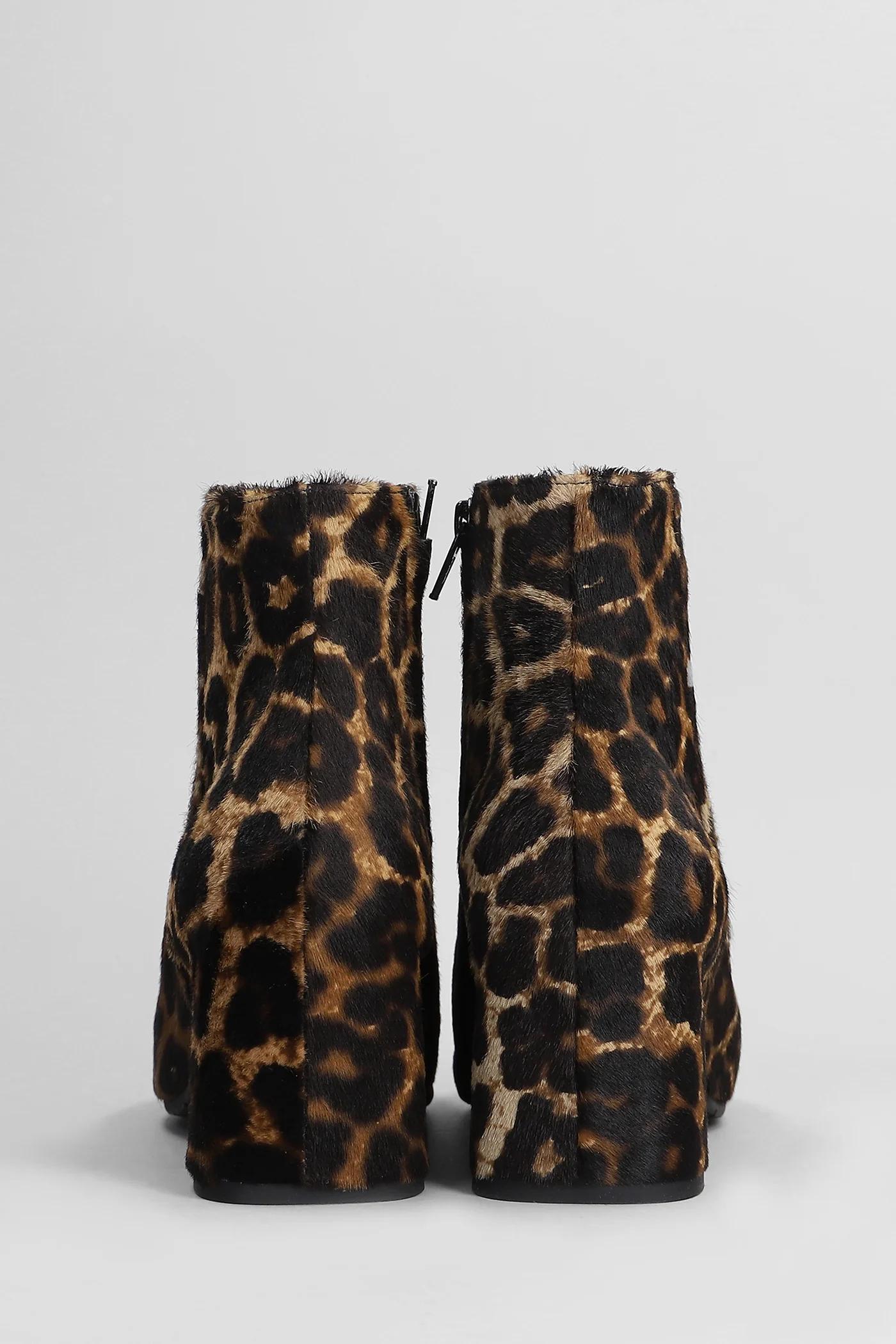 High heels Ankle boots in Animalier pony skin - Image 4