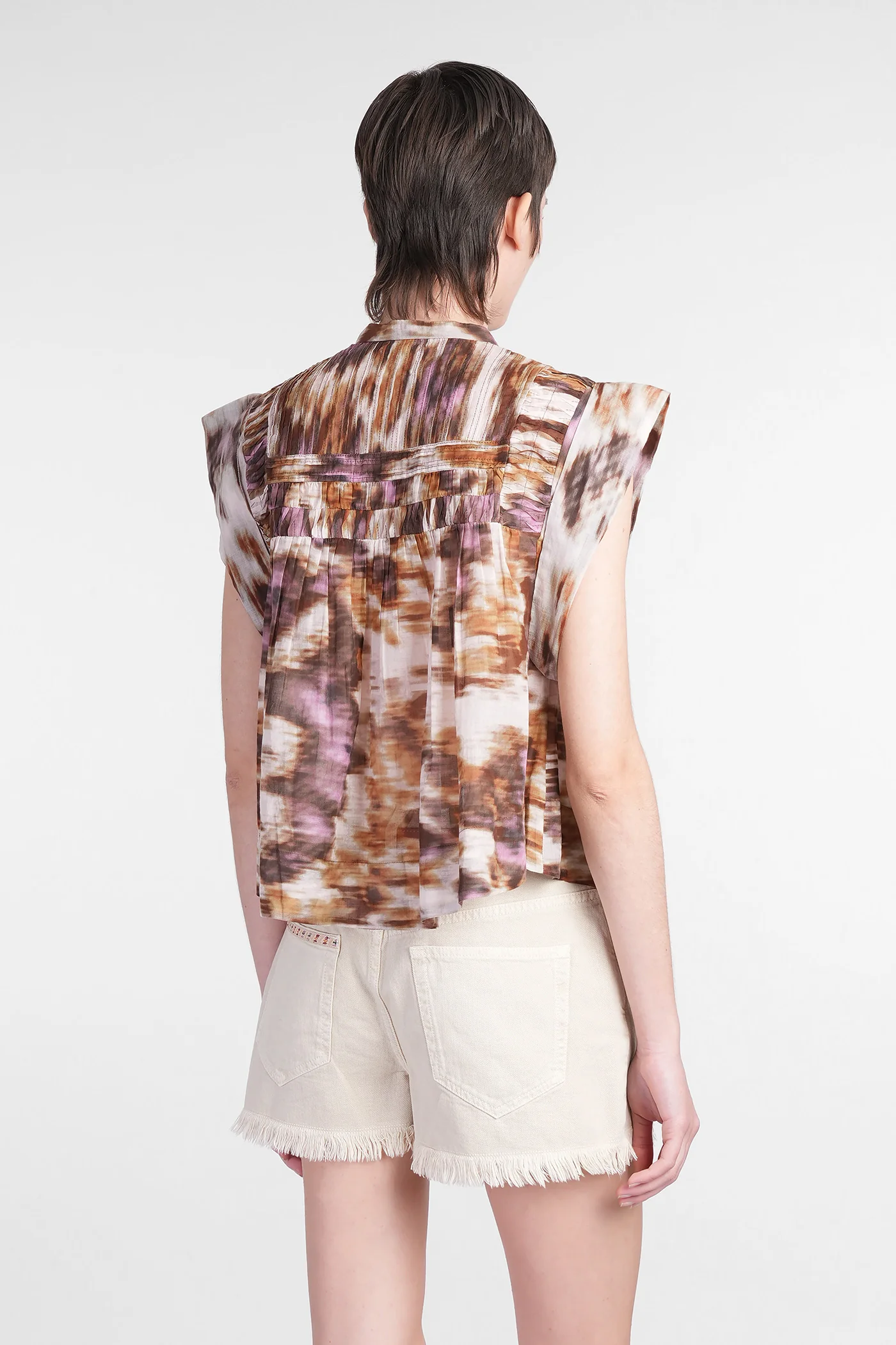 Leaza Blouse in multicolor cotton - Image 3