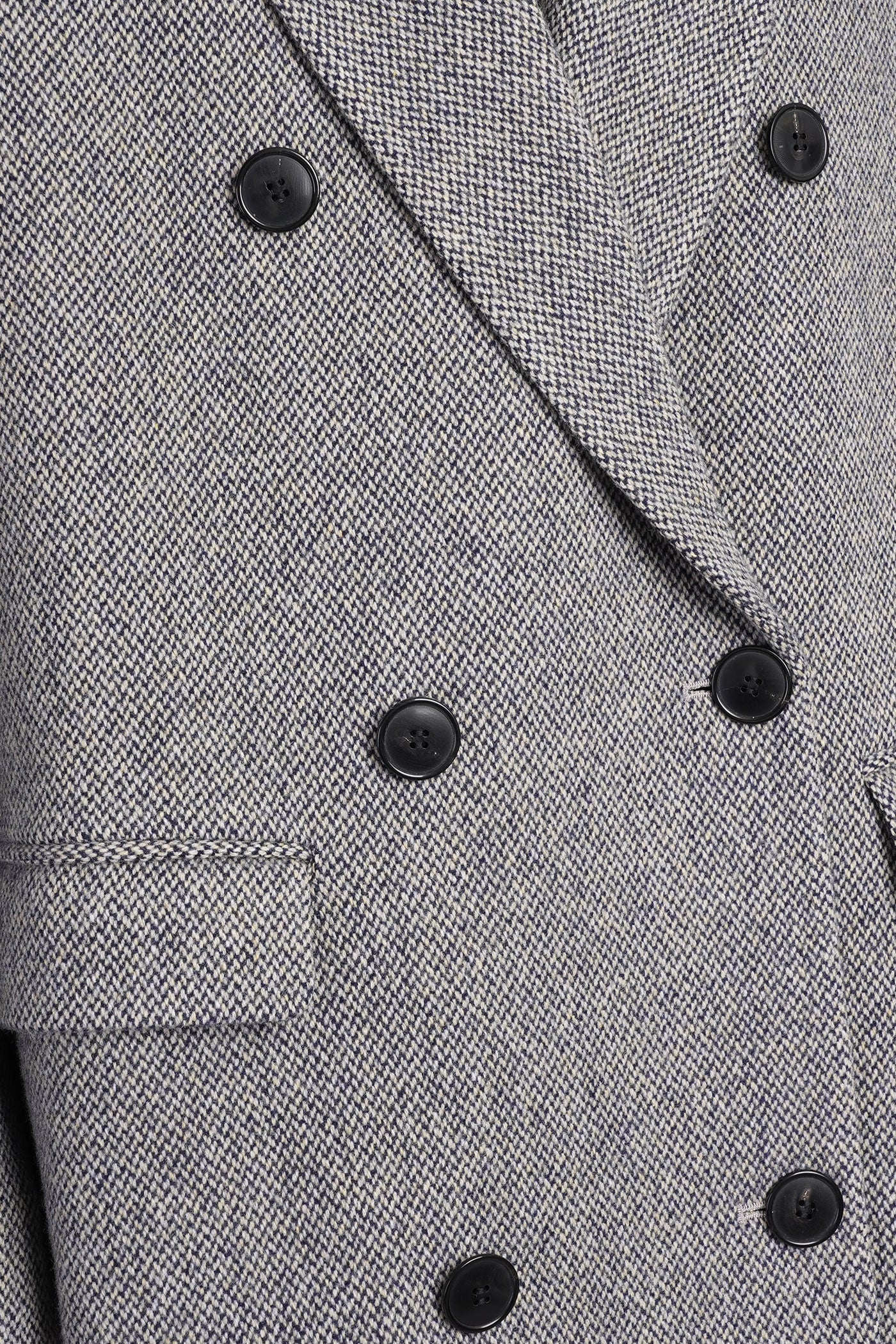Lexana Coat in grey wool - Image 5
