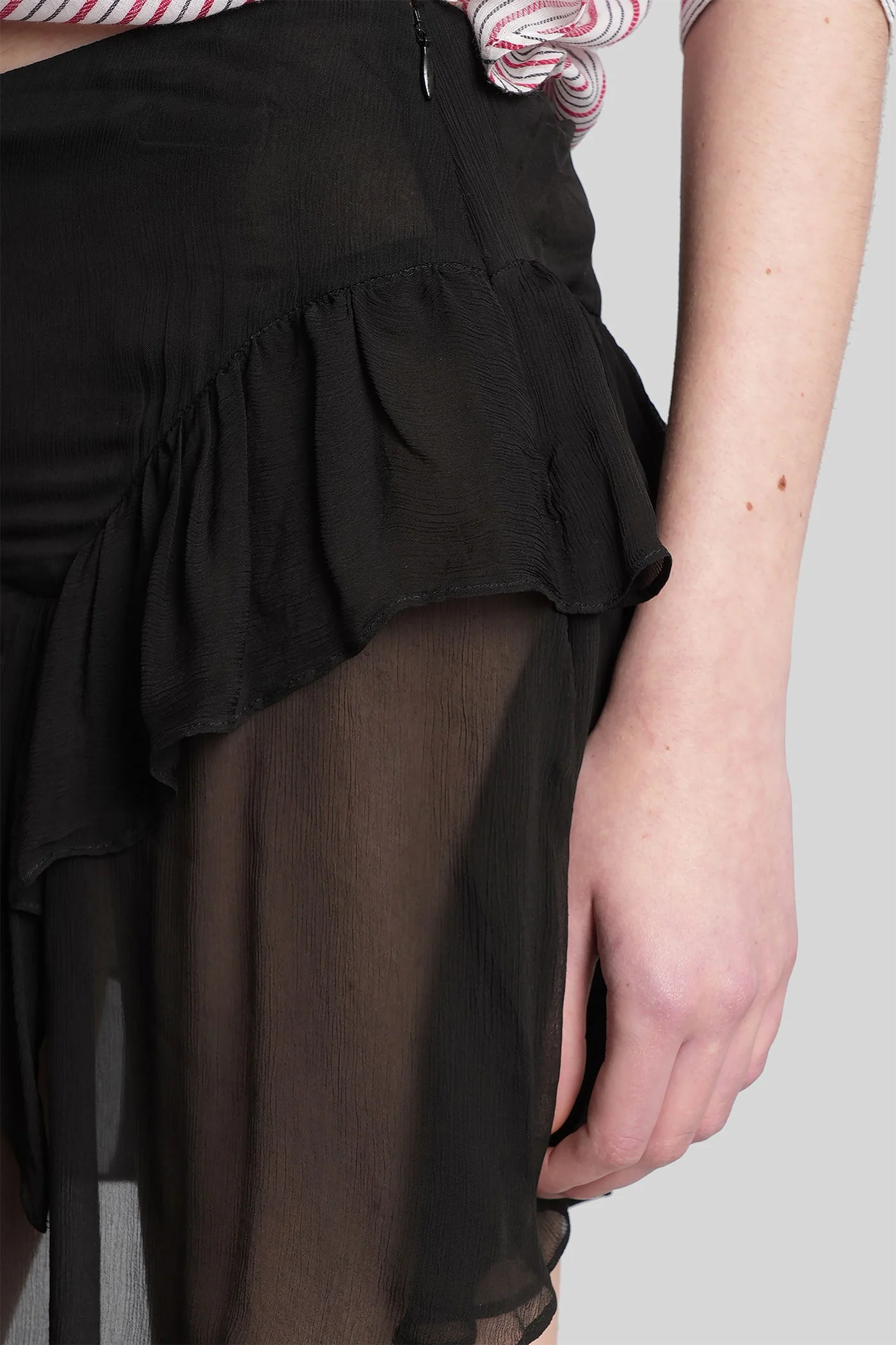 Lolita Skirt in black viscose - Image 5