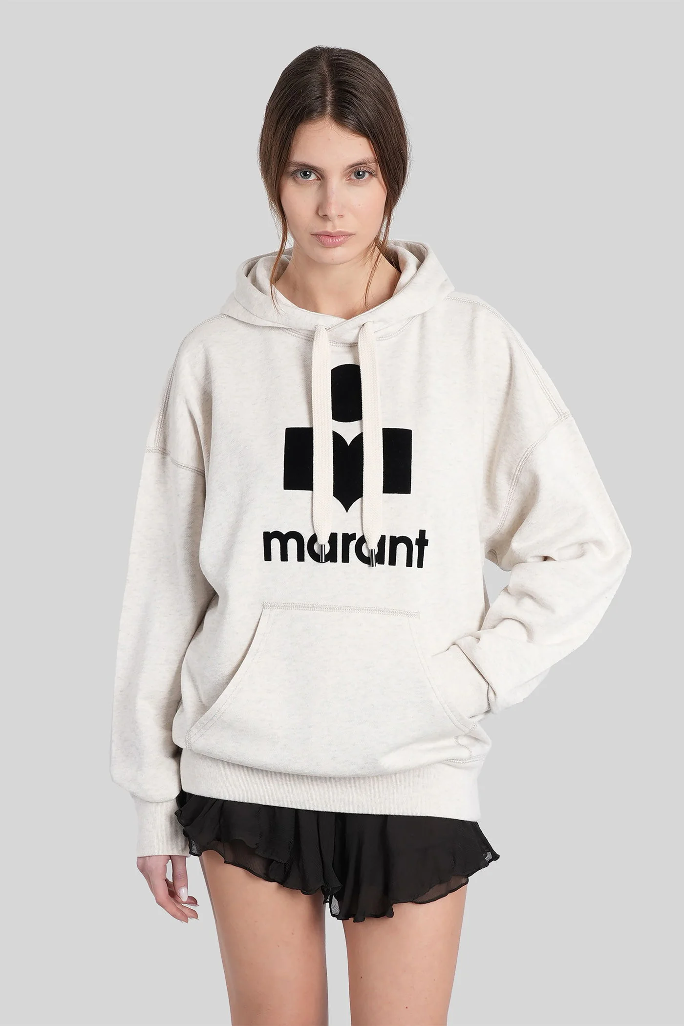Mansel Sweatshirt in grey cotton